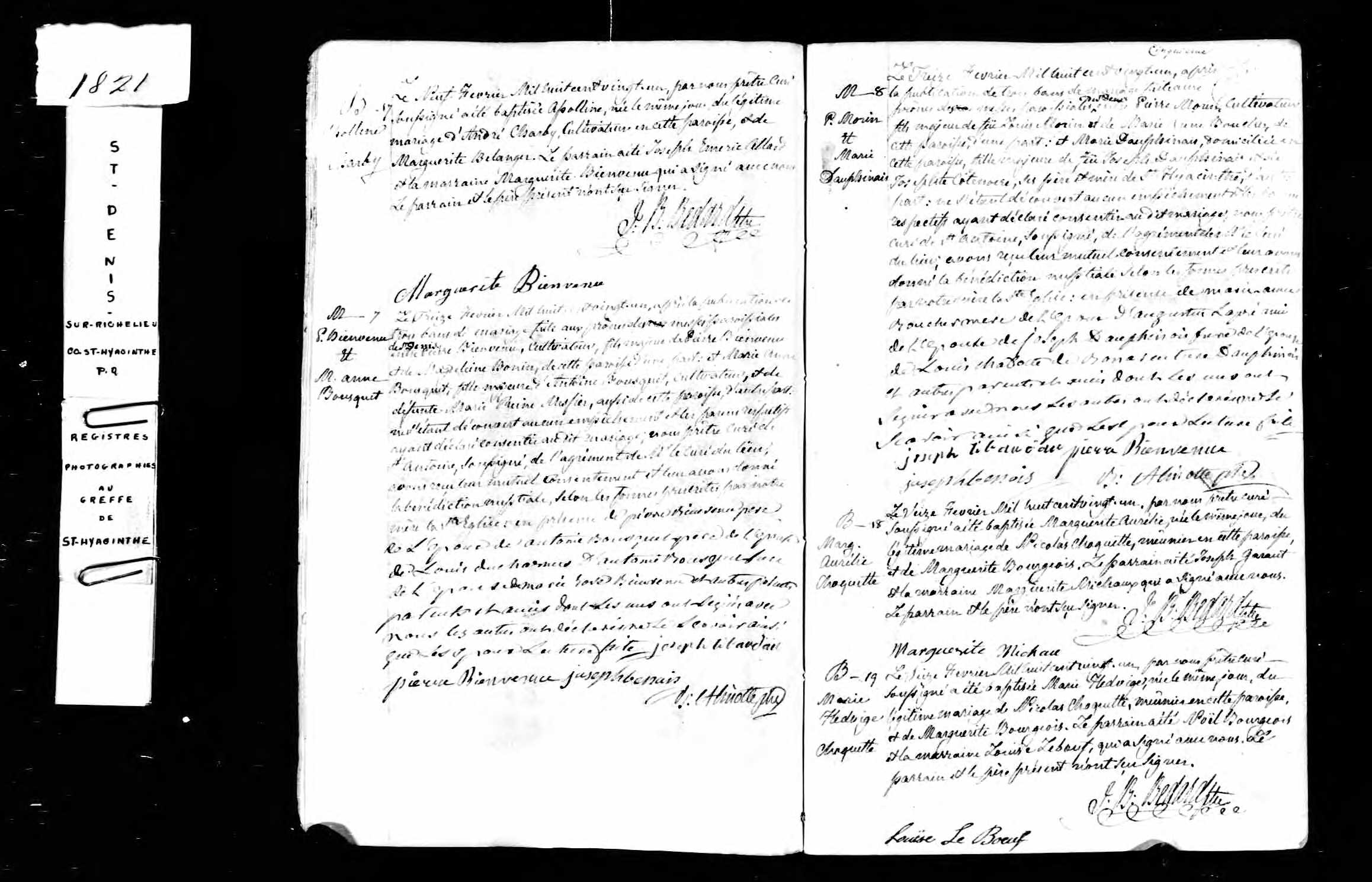 Acte de baptême