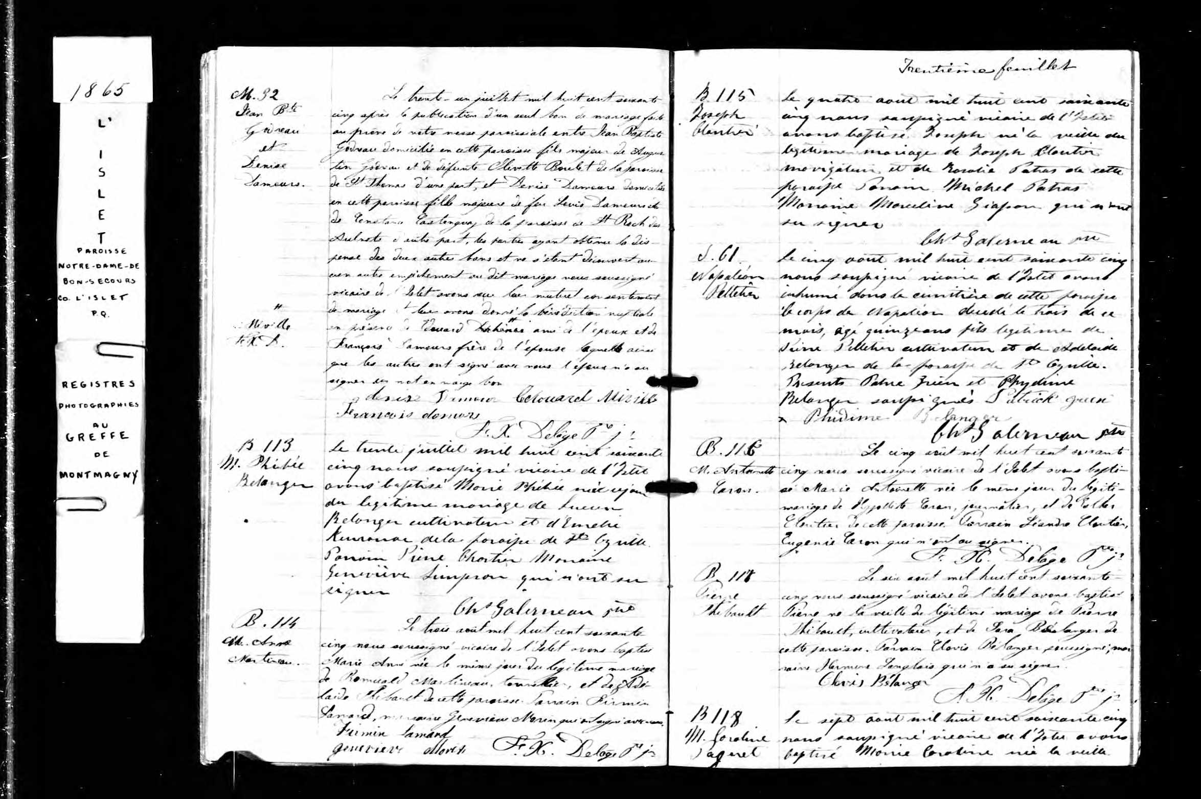 Acte de baptême
