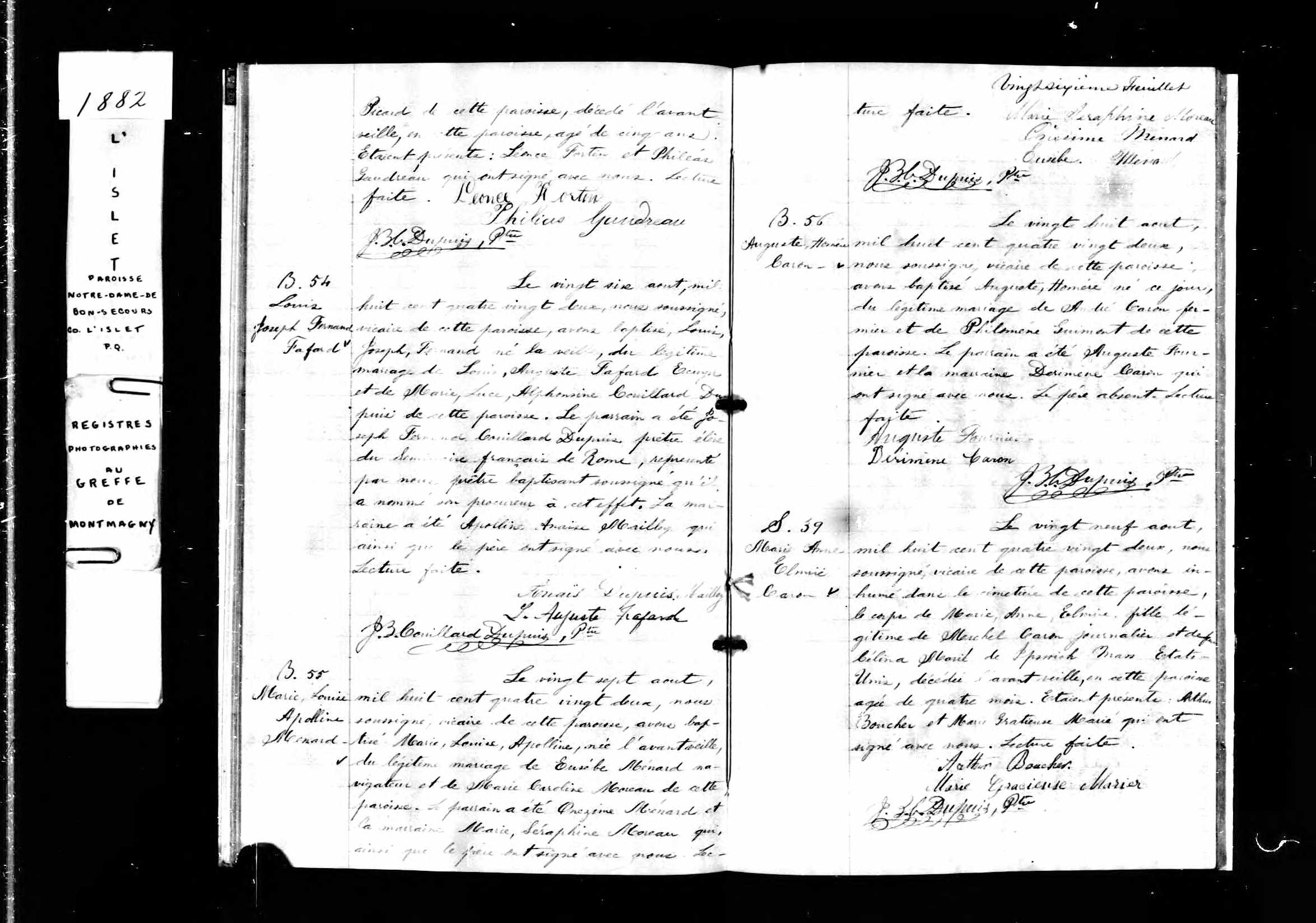  Acte de sépulture