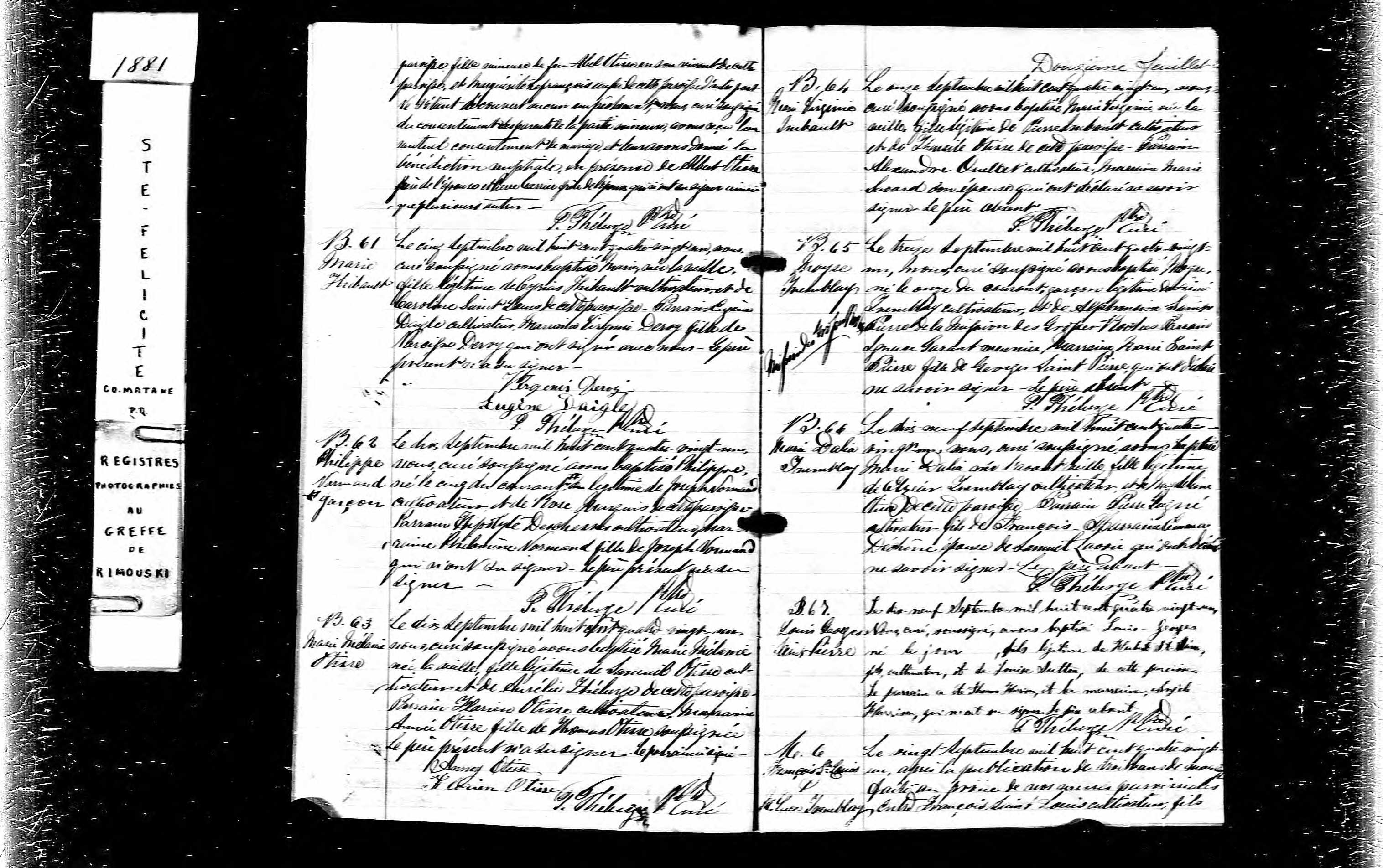Acte de baptême