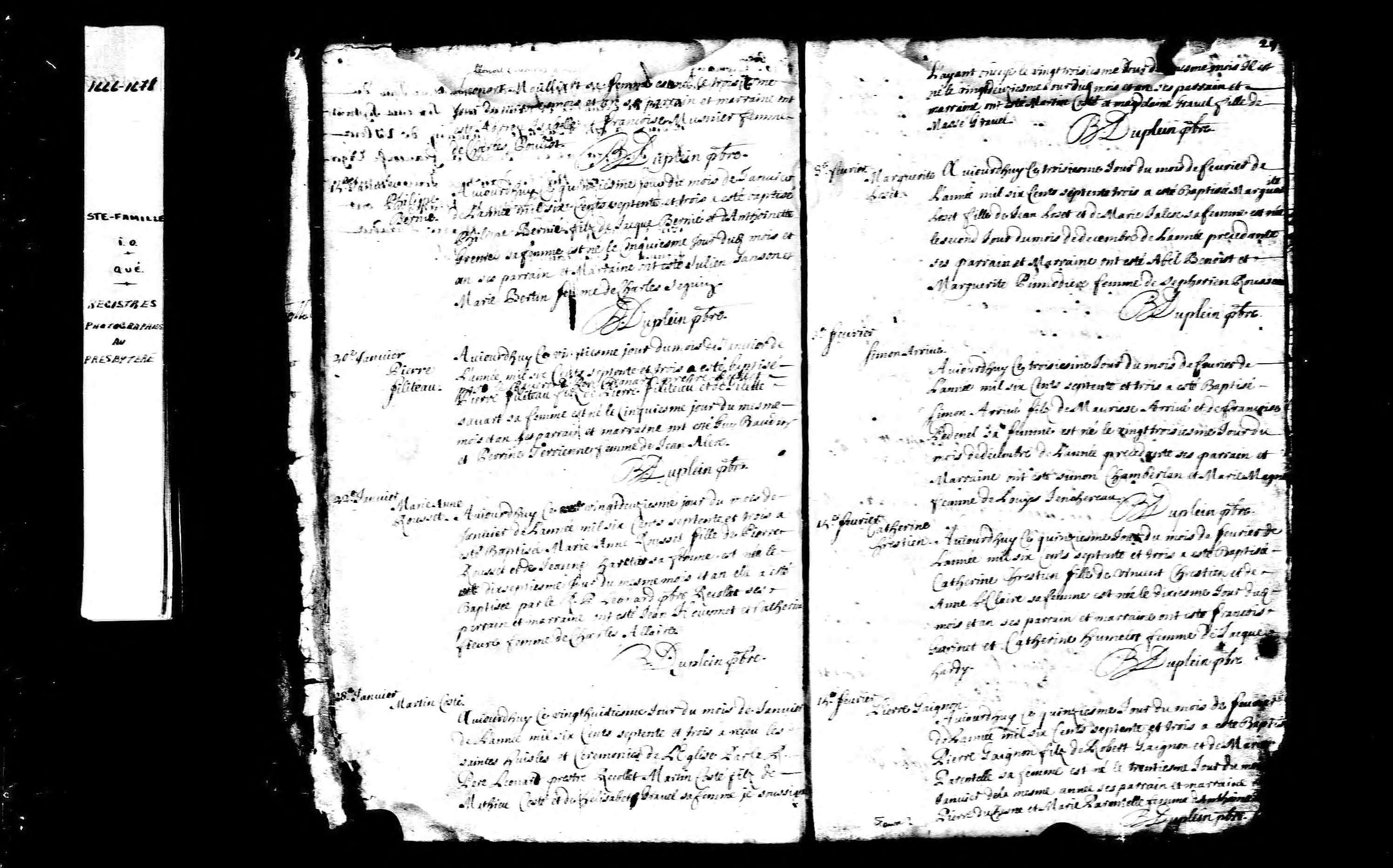 Acte de baptême