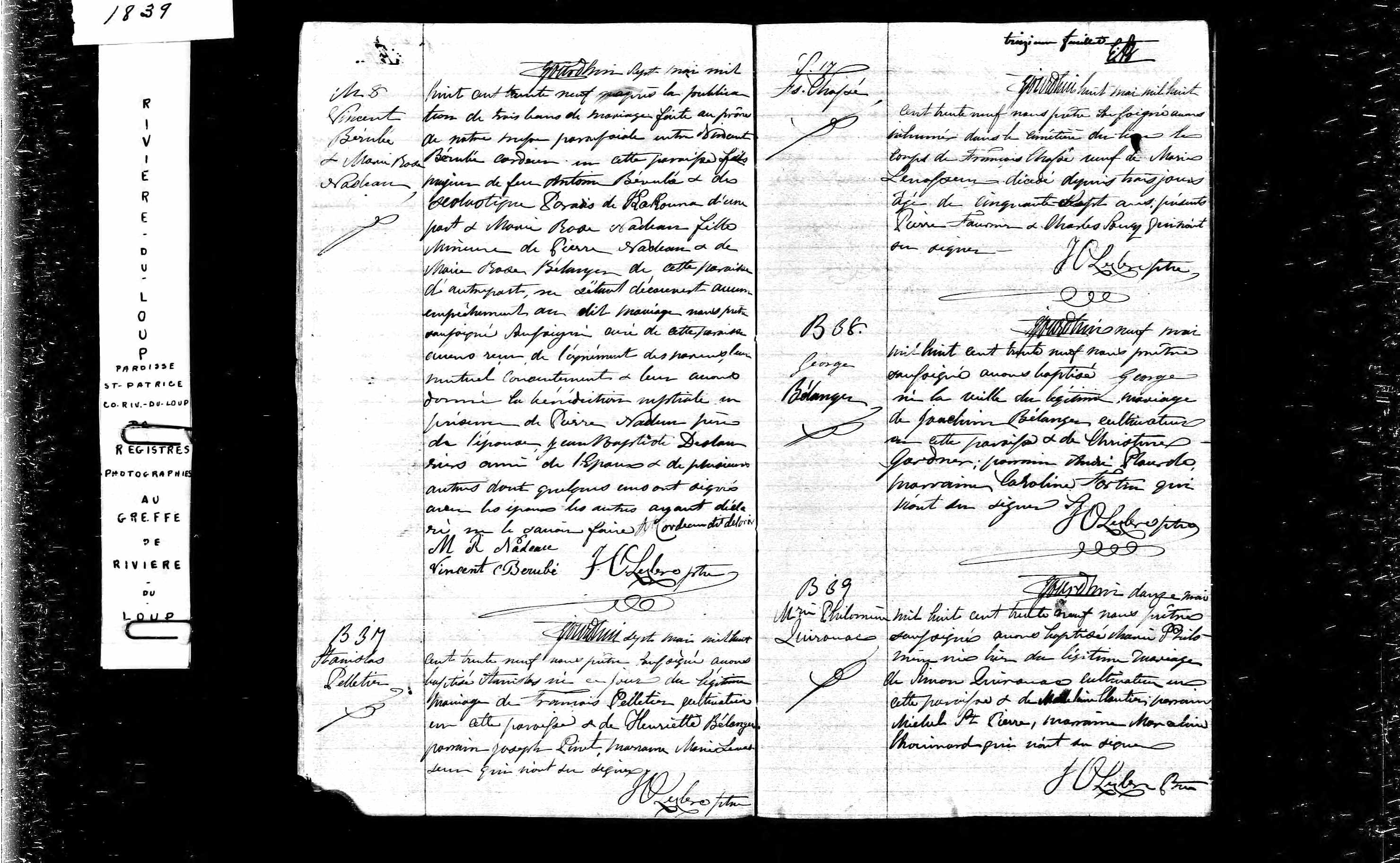 Acte de baptême
