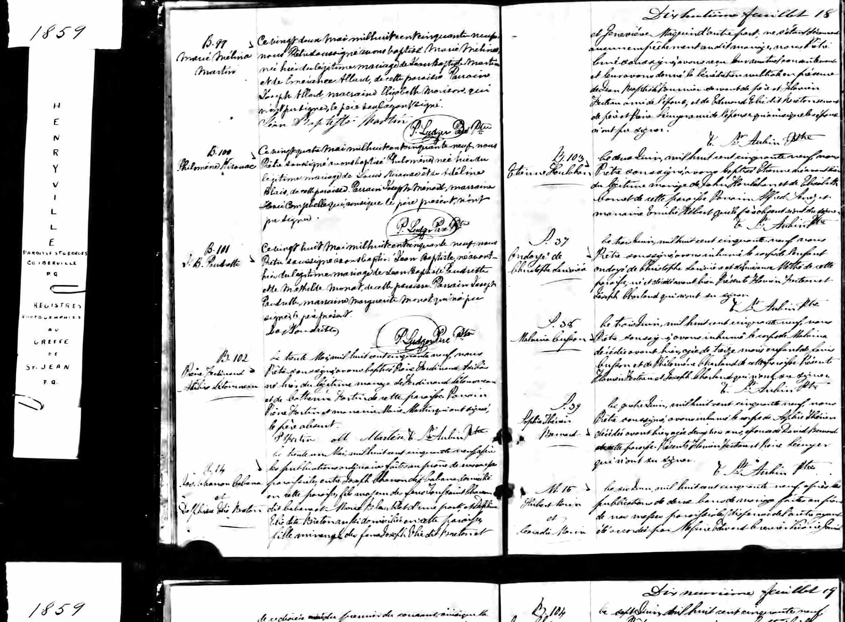 Acte de baptême