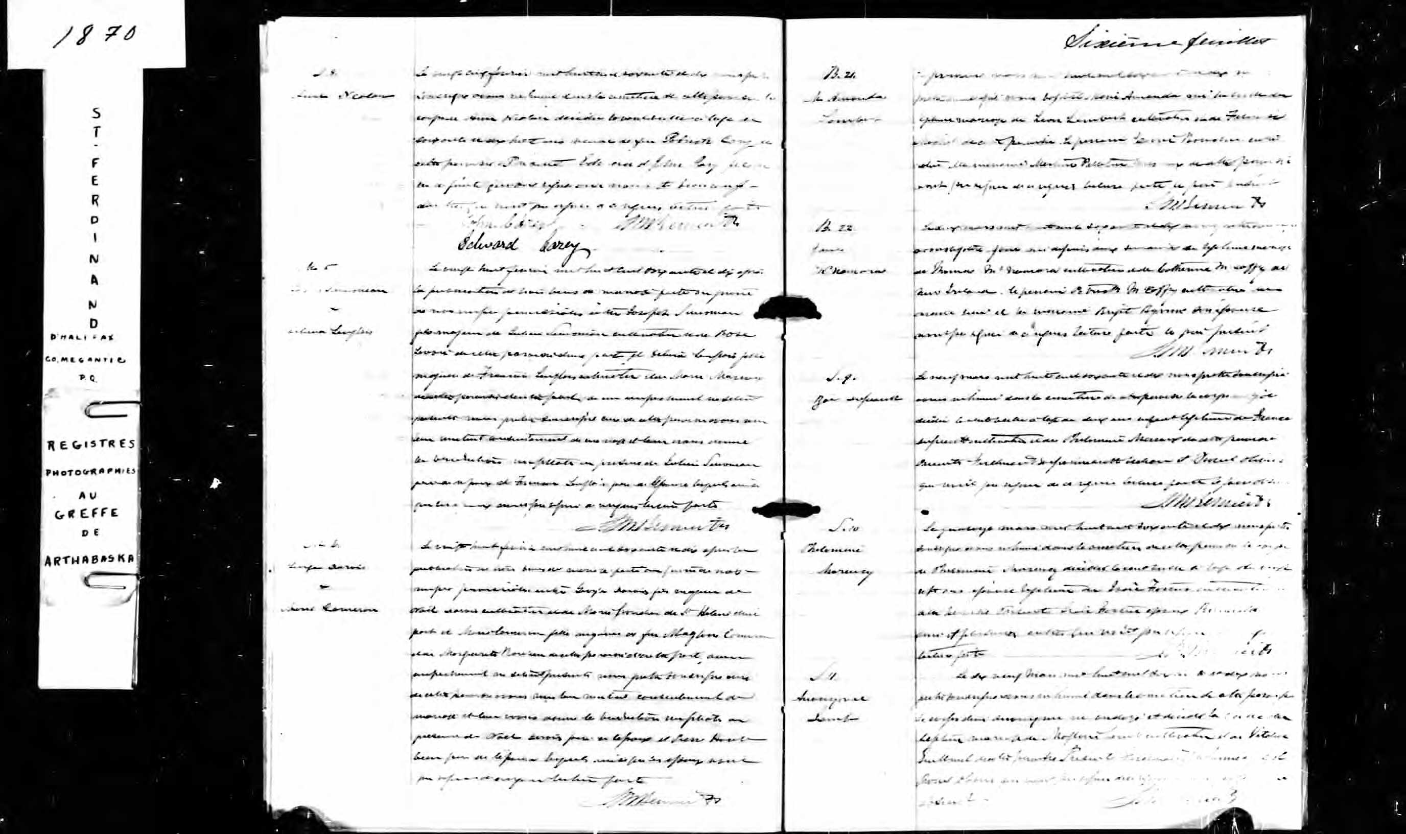 Acte de sépulture Acte de sépulture