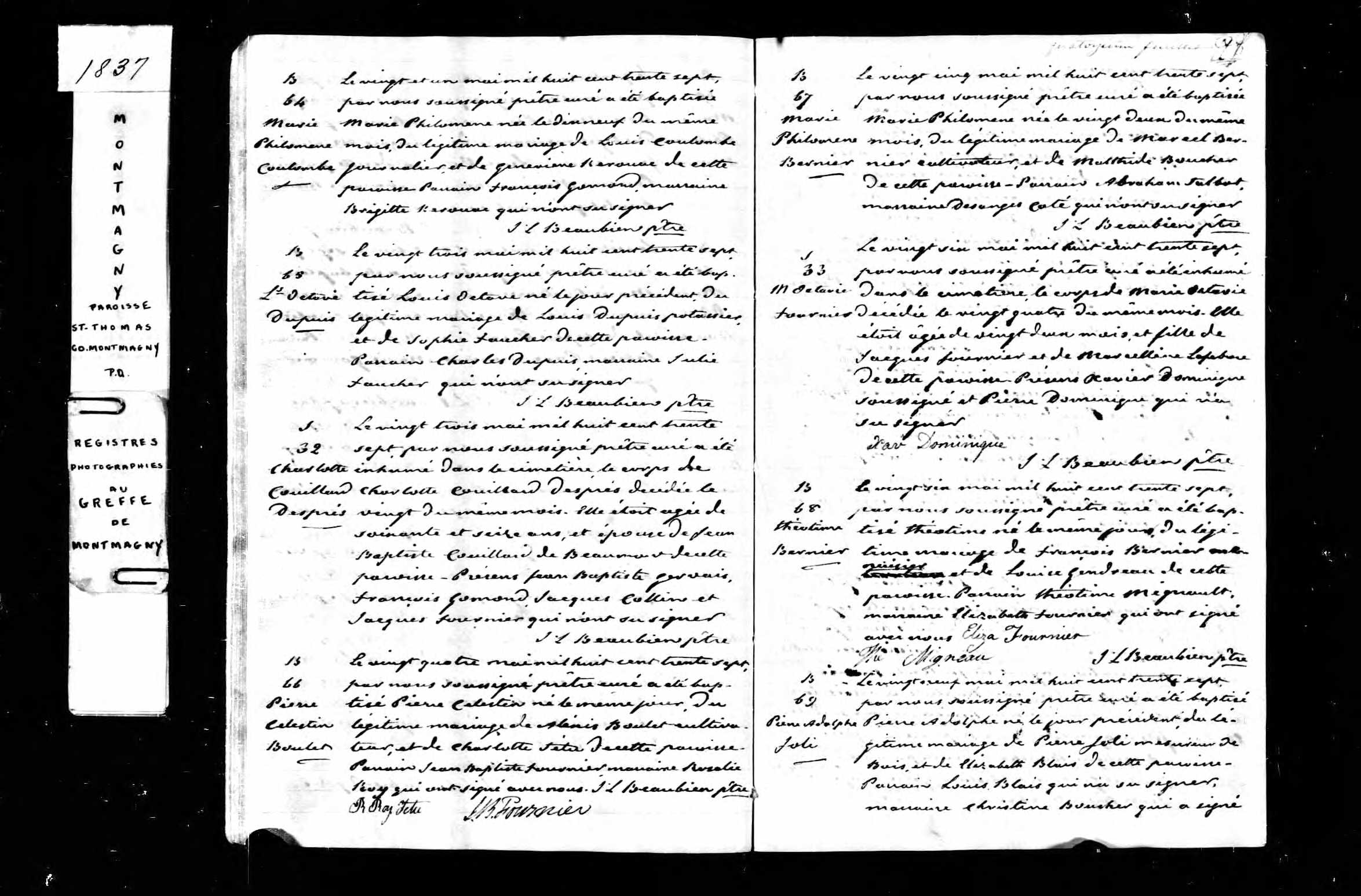 Acte de baptême Acte de baptême
