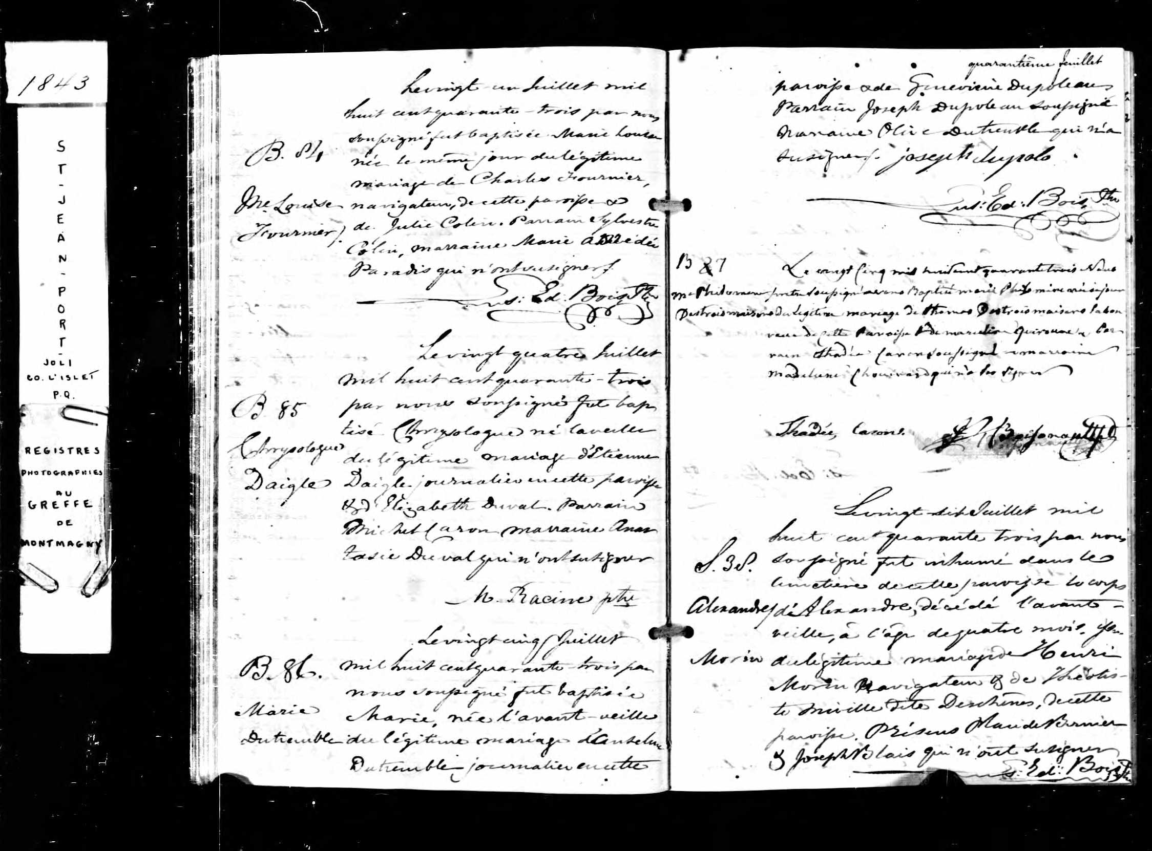 Acte de baptême