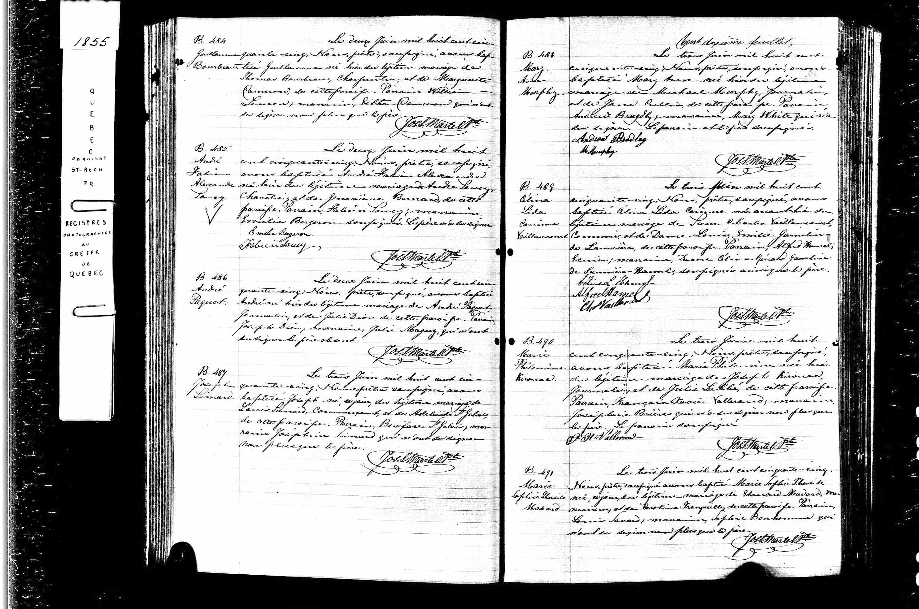 Acte de baptême Acte de baptême