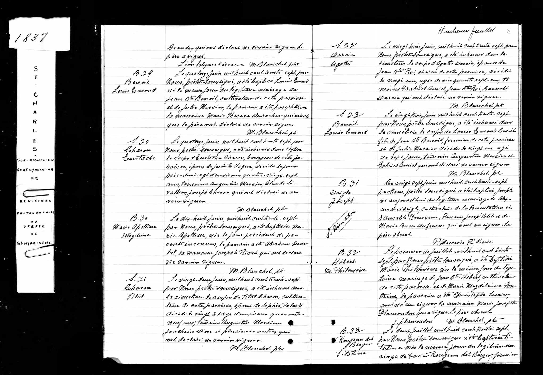 Acte de baptême