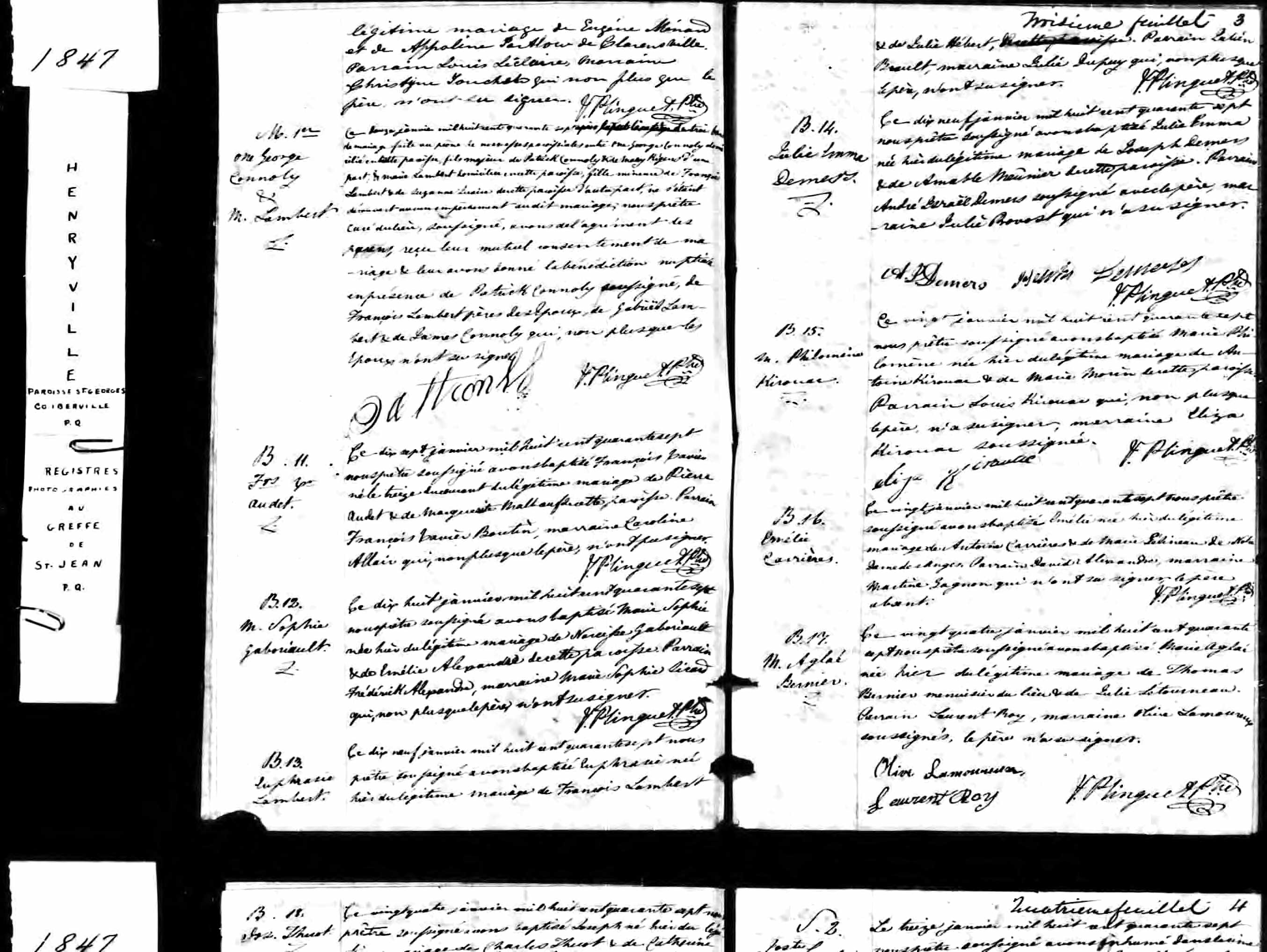 Acte de baptême