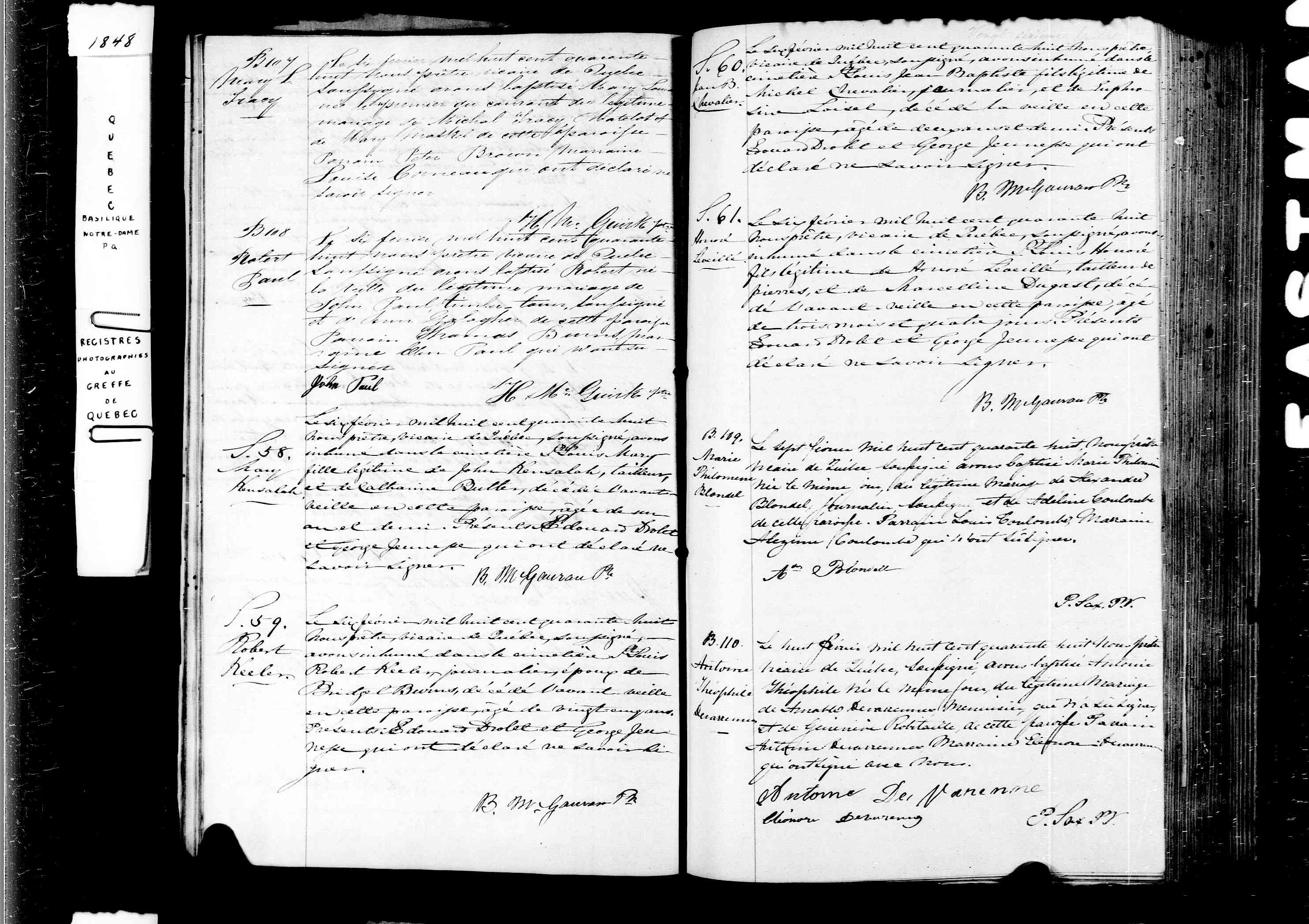 Acte de baptême