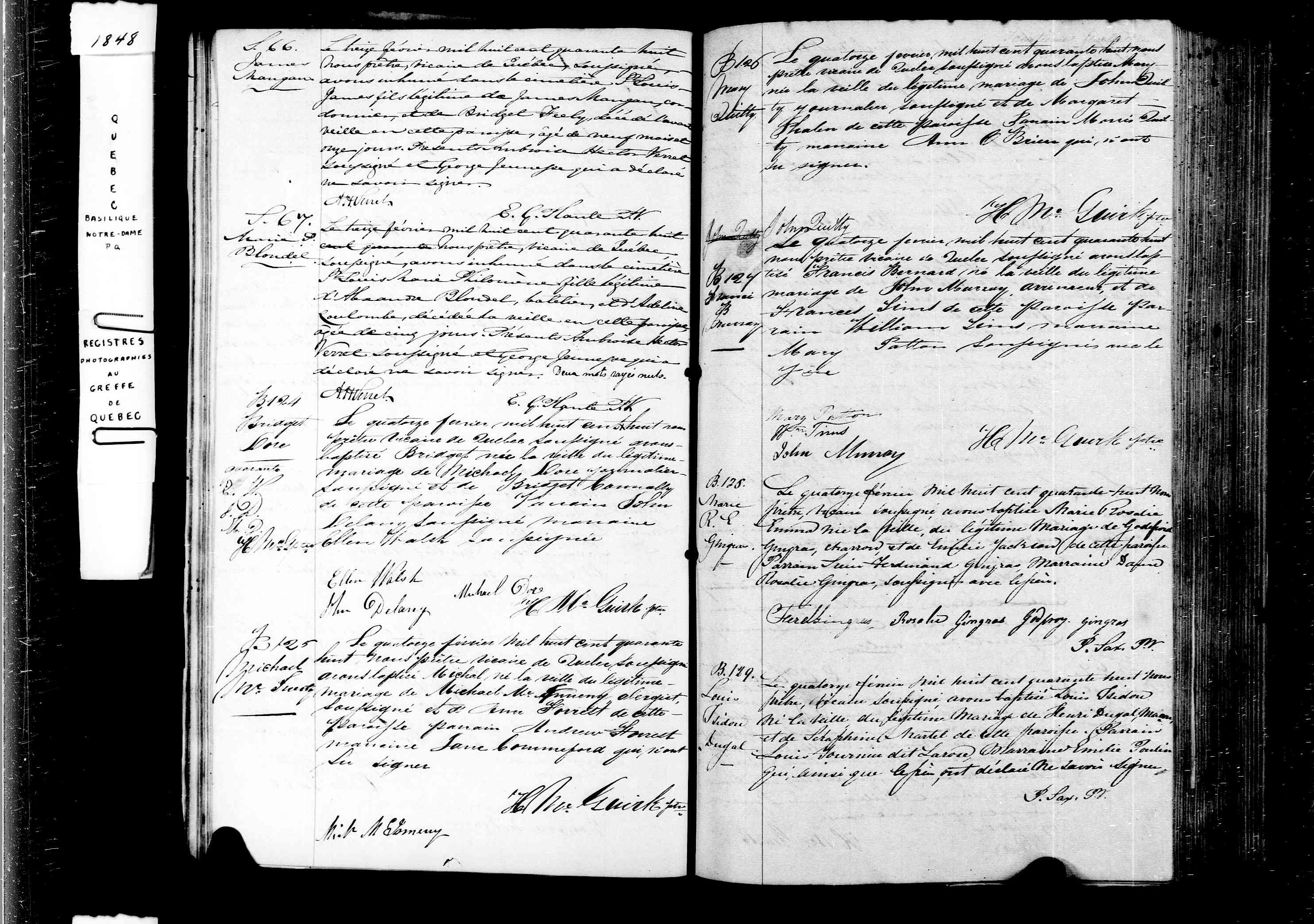 Acte de sépulture