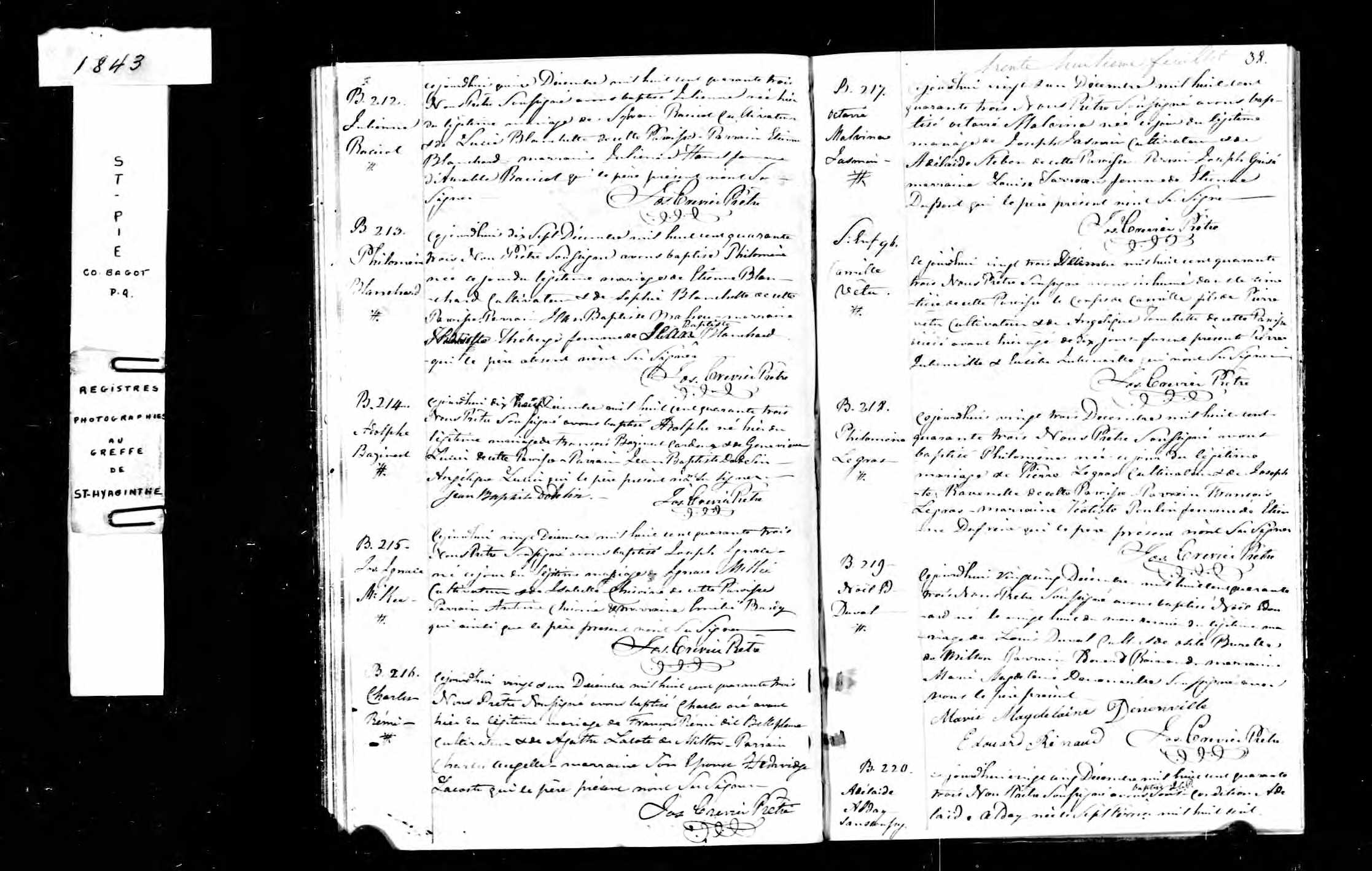 Acte de baptême