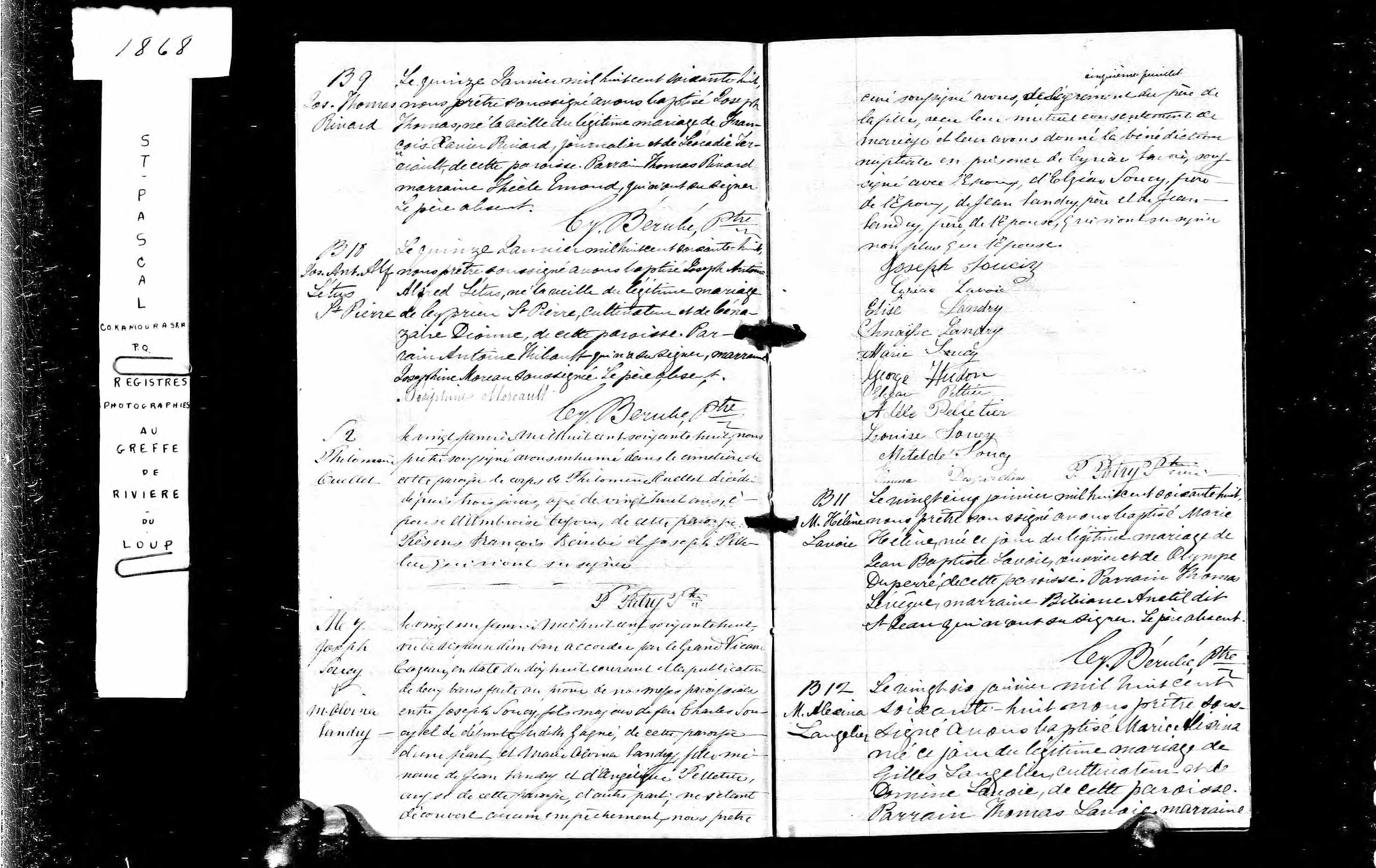 Acte de sépulture