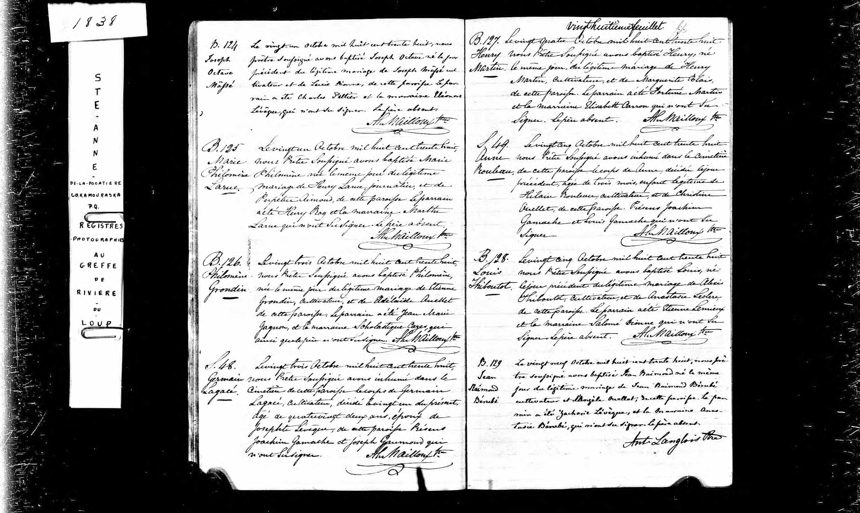 Acte de baptême