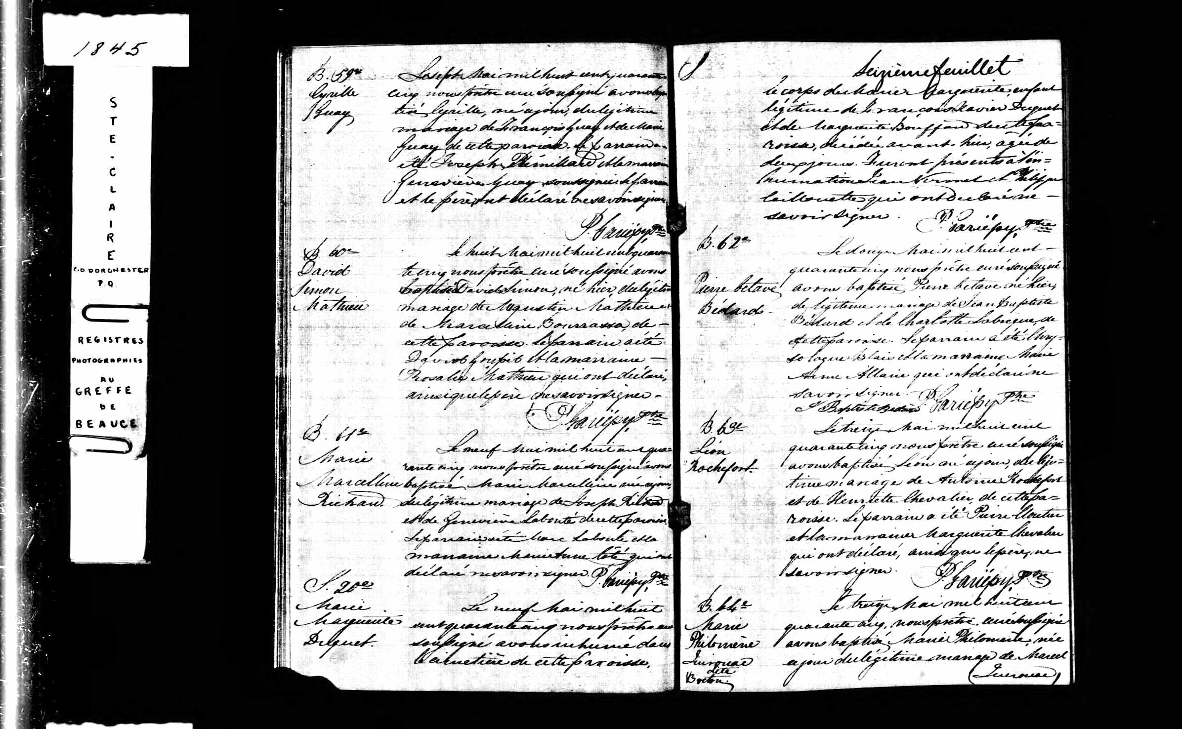 Acte de baptême