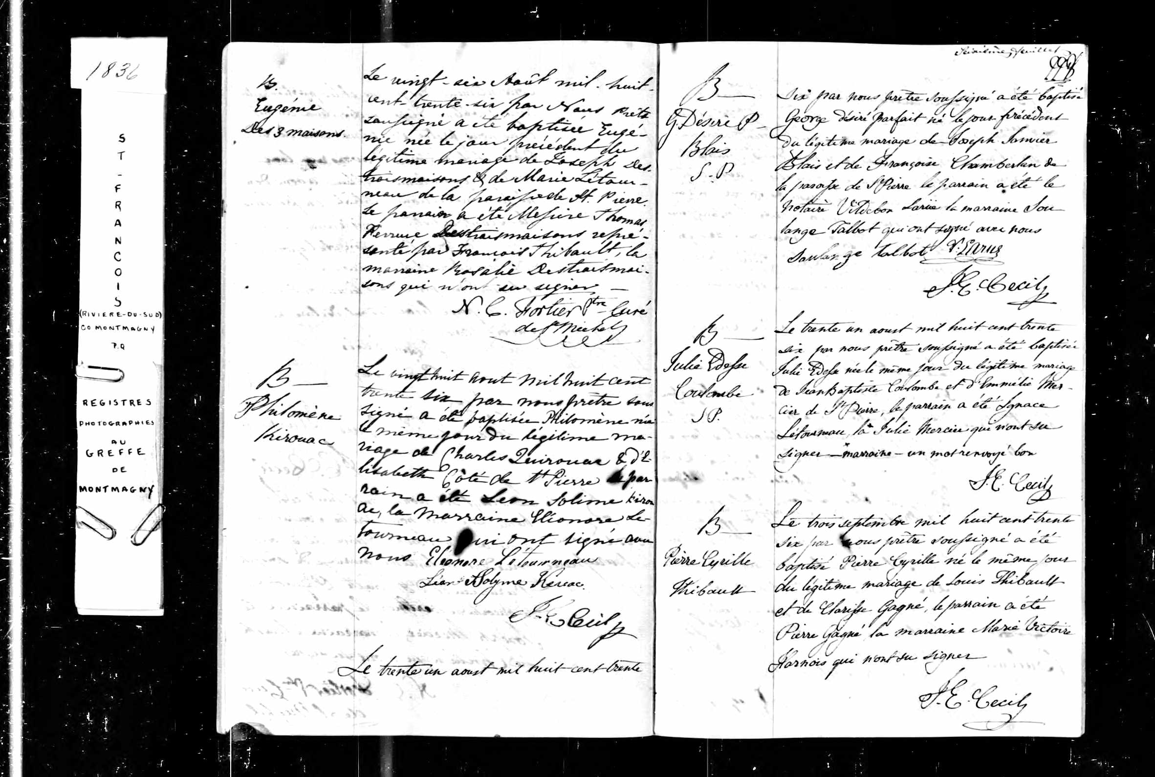 Acte de baptême