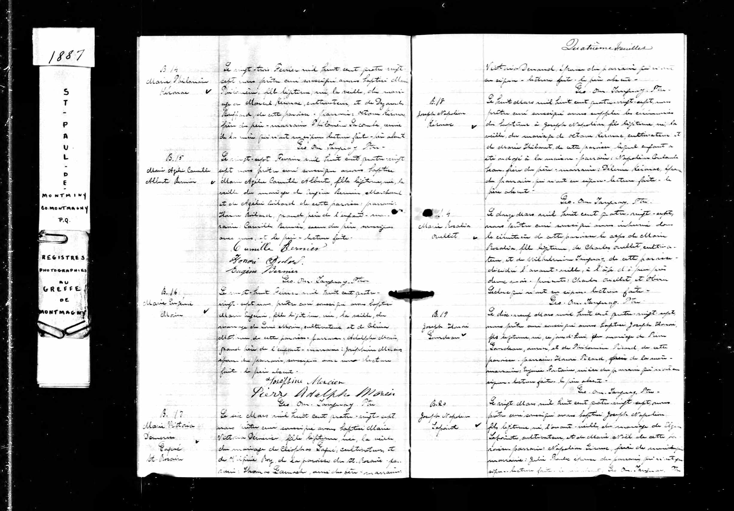 Acte de baptême