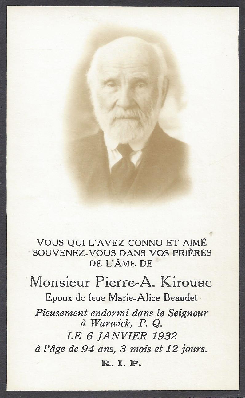 Carte mortuaire Carte mortuaire