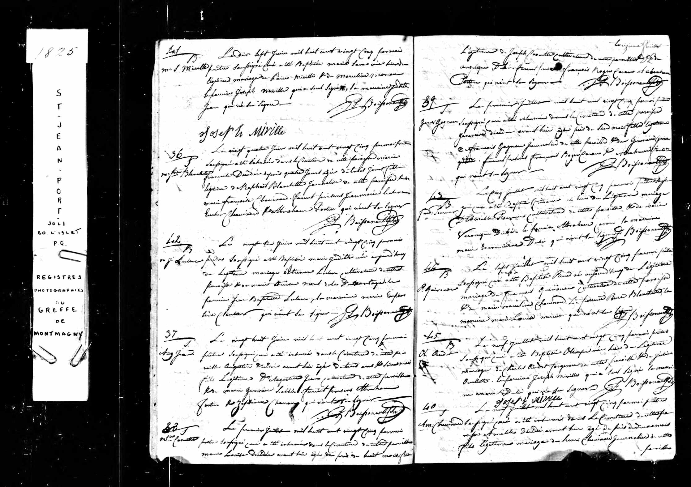 Acte de baptême Acte de baptême