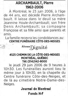 Nécrologie