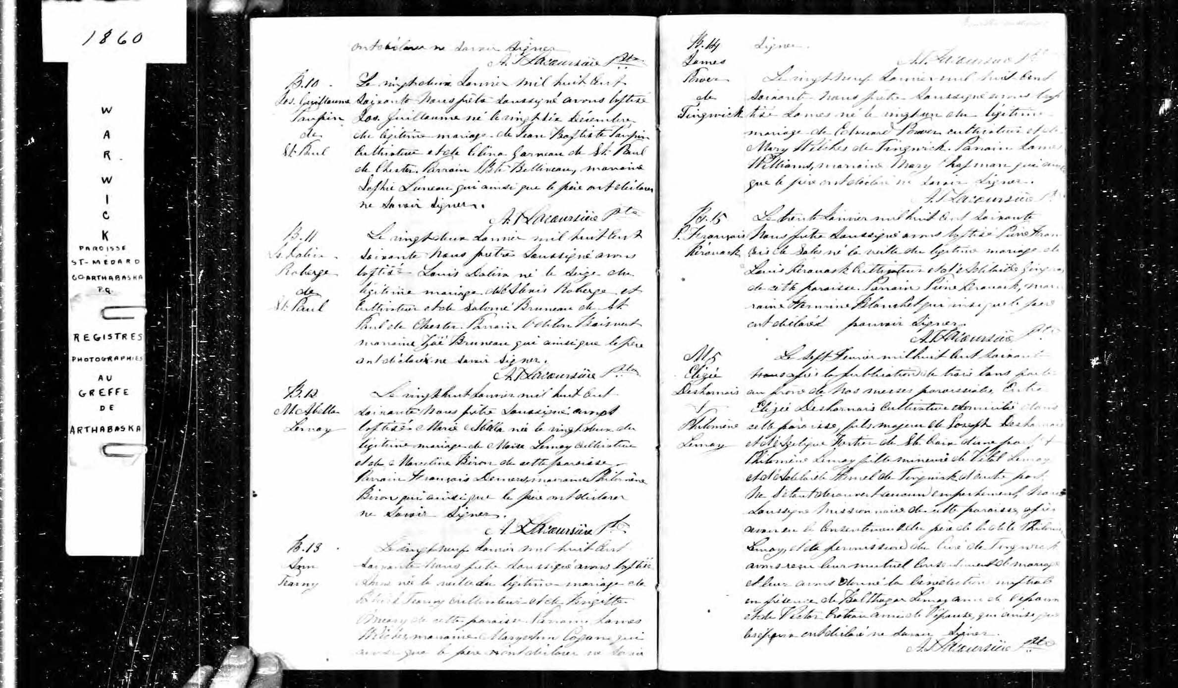 Acte de baptême