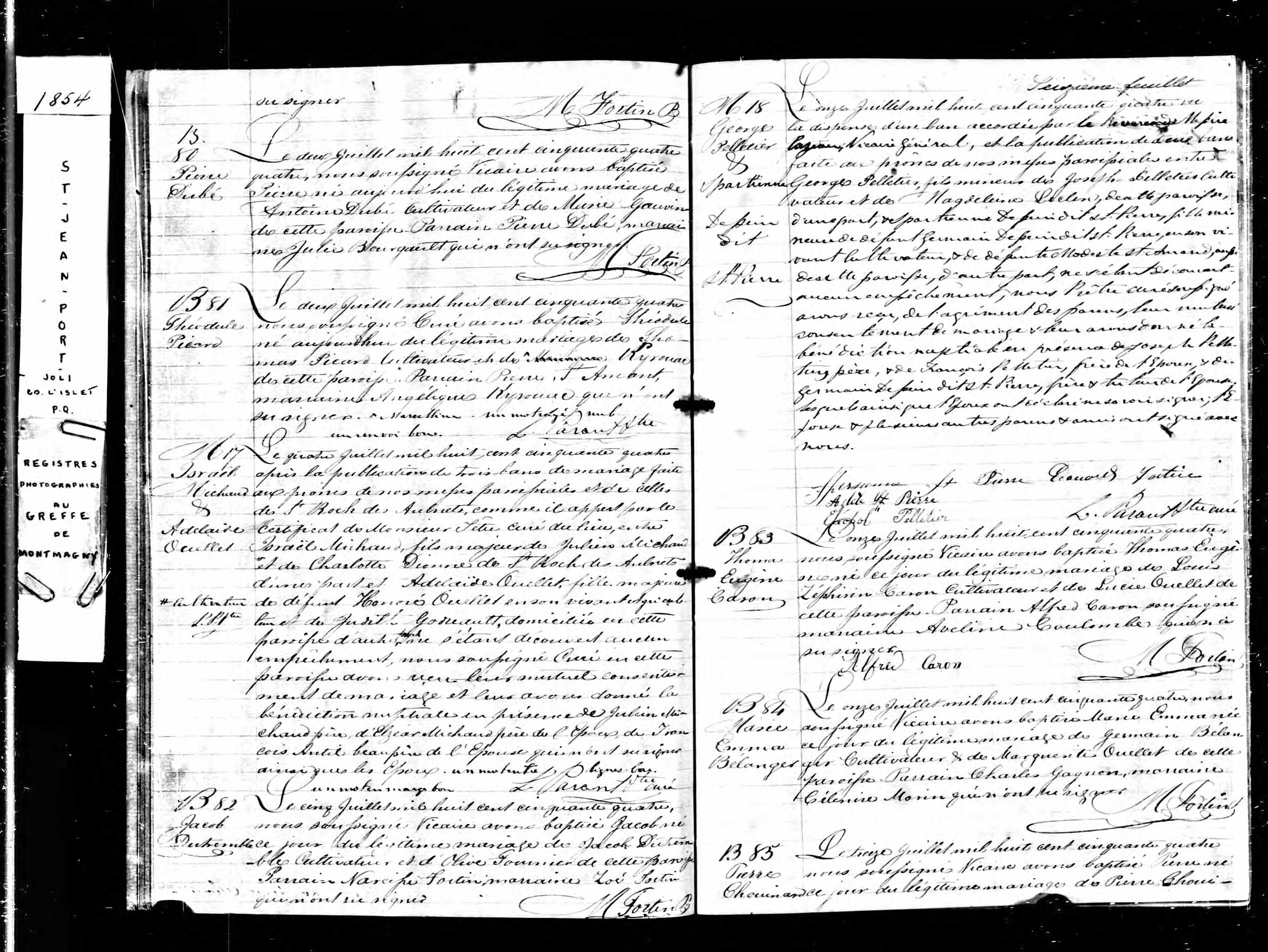 Acte de baptême Acte de baptême