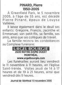 Nécrologie