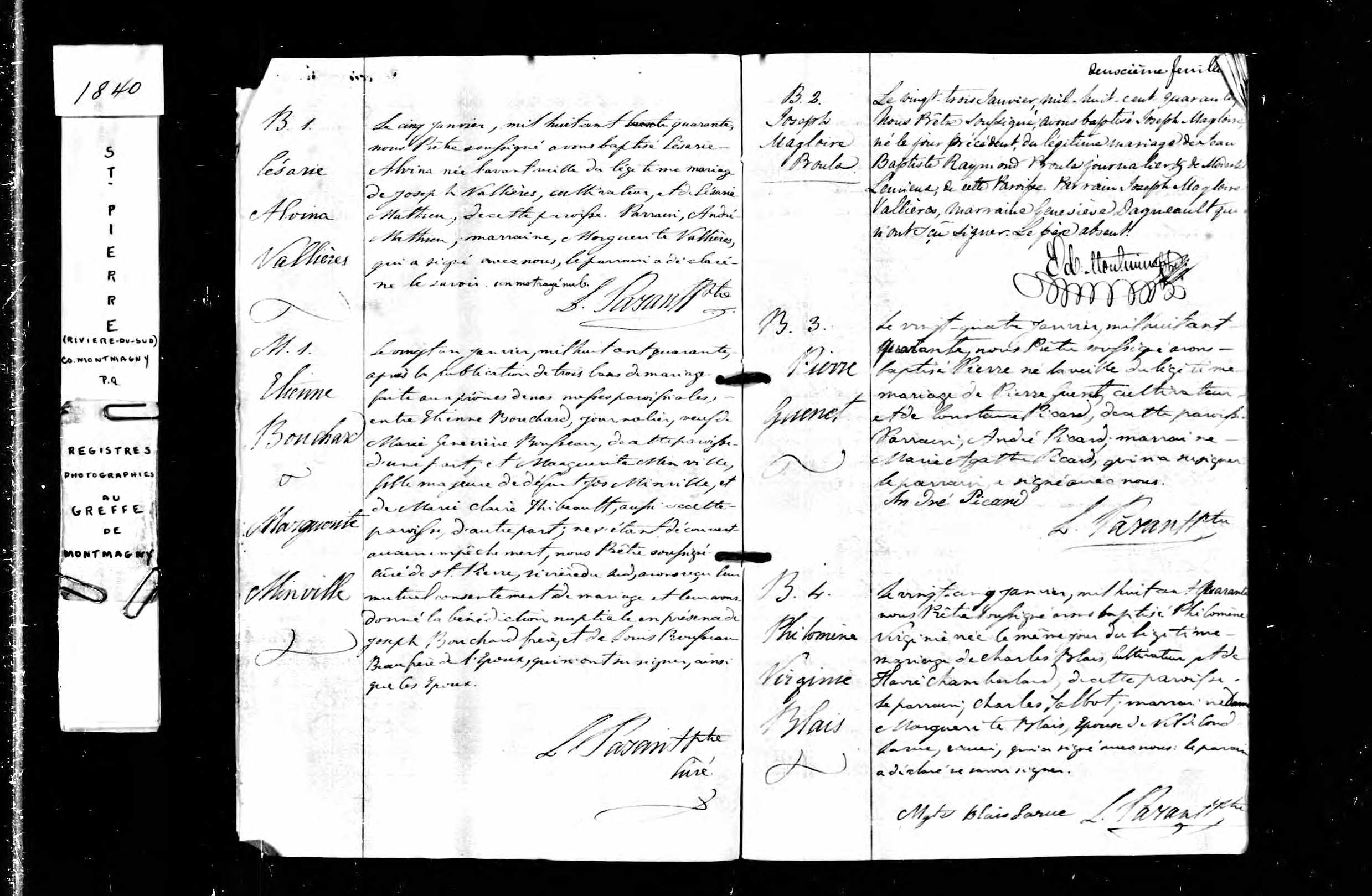 Acte de baptême