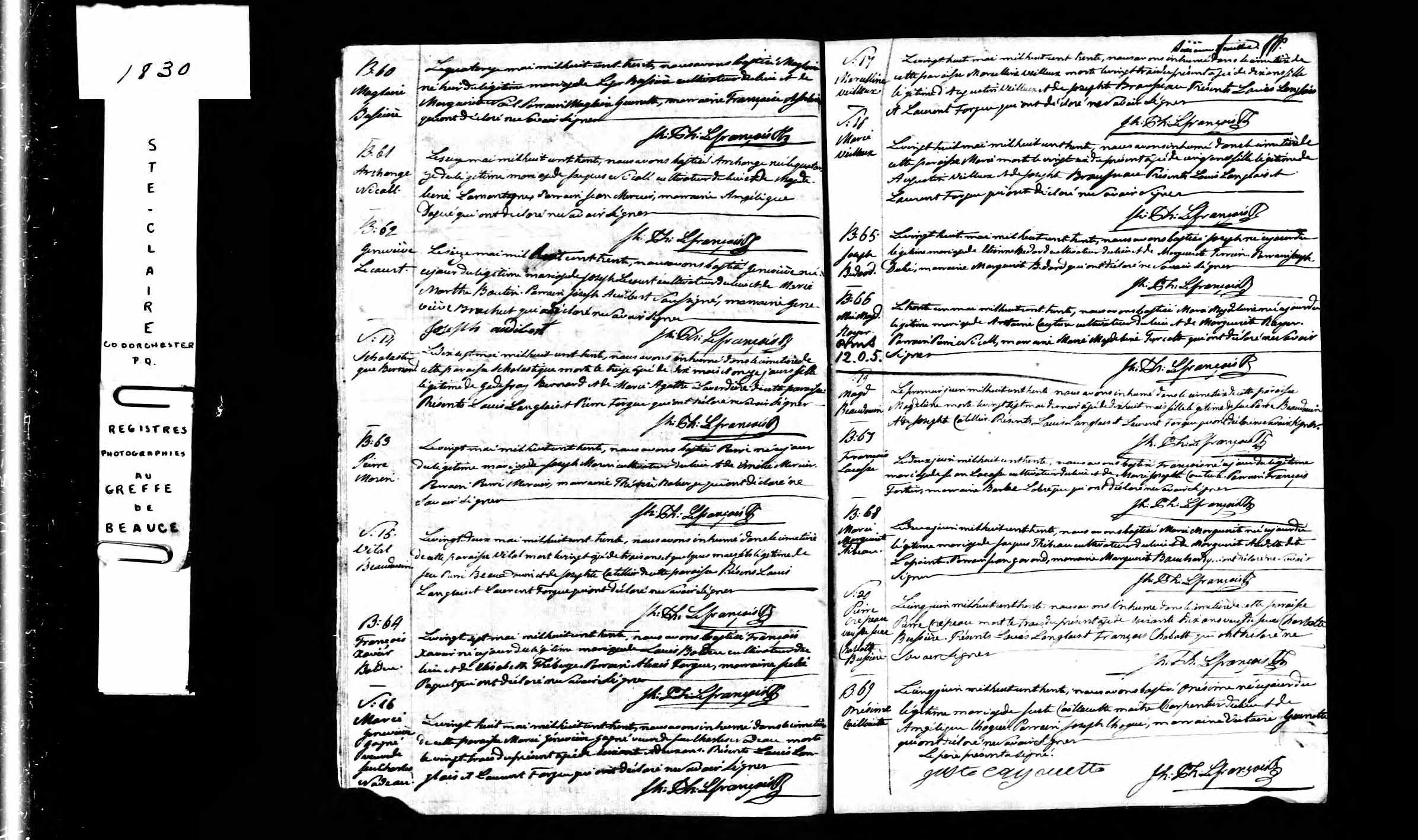 Acte de baptême