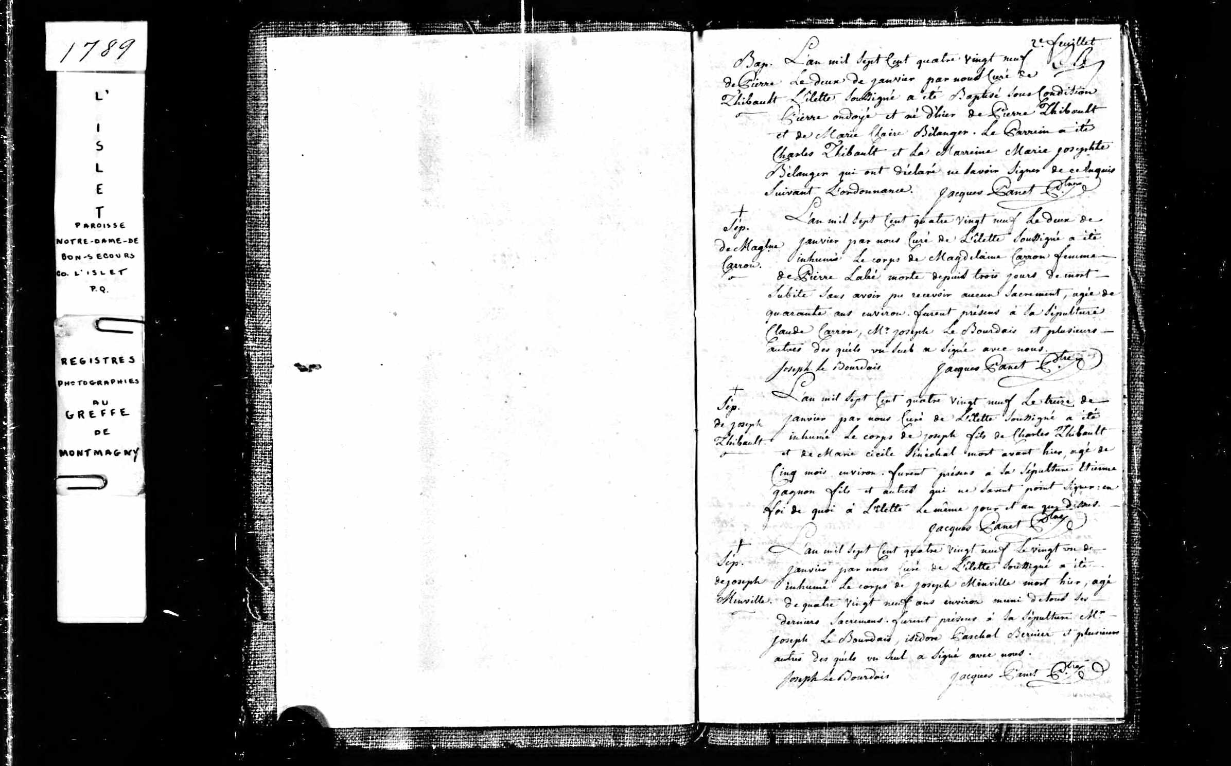 Acte de baptême Acte de baptême