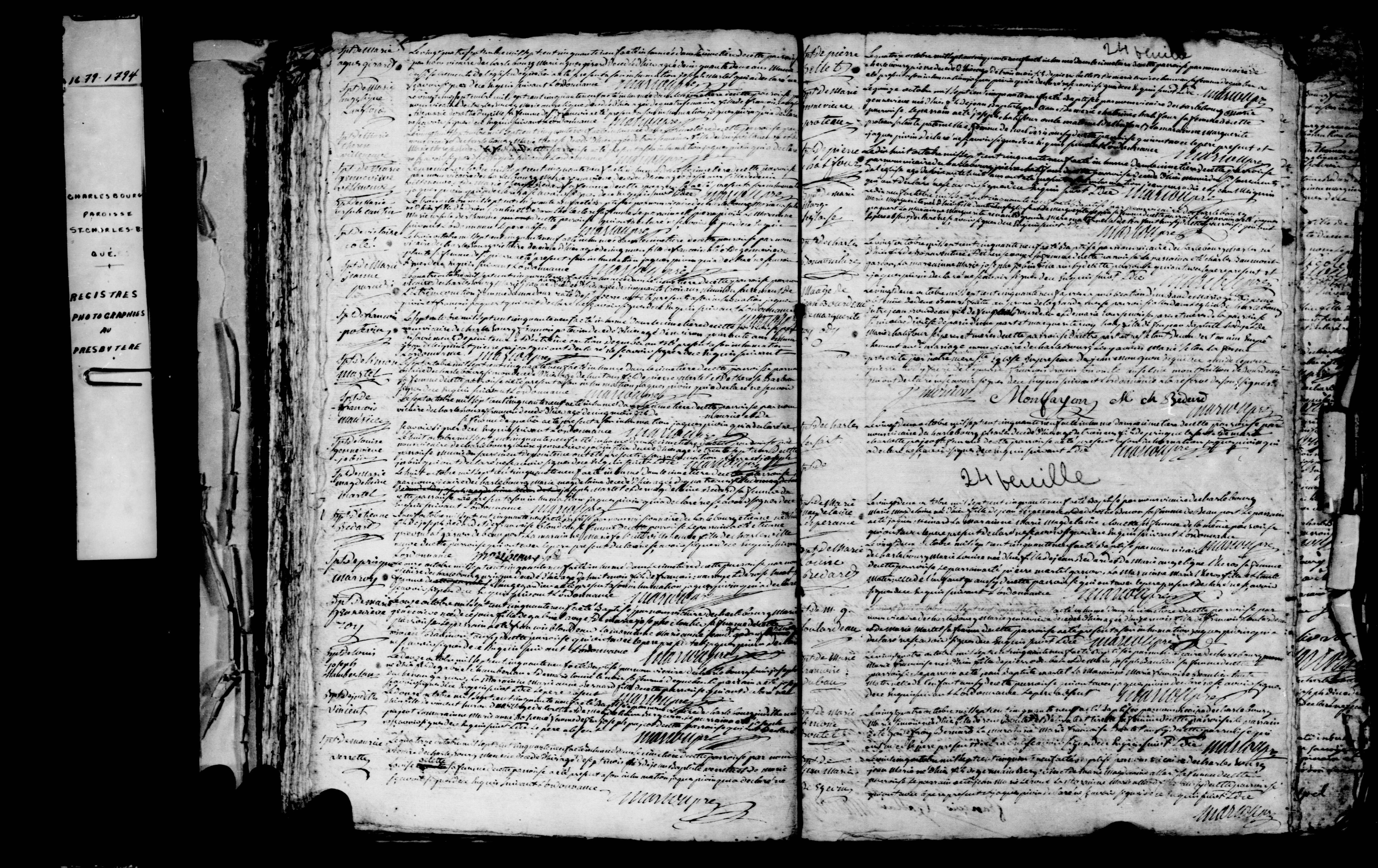 Acte de sépulture