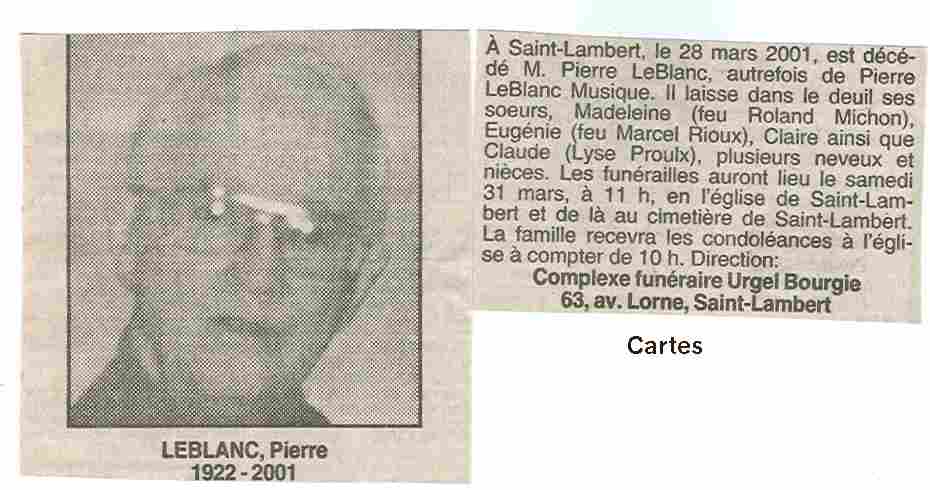 Nécrologie