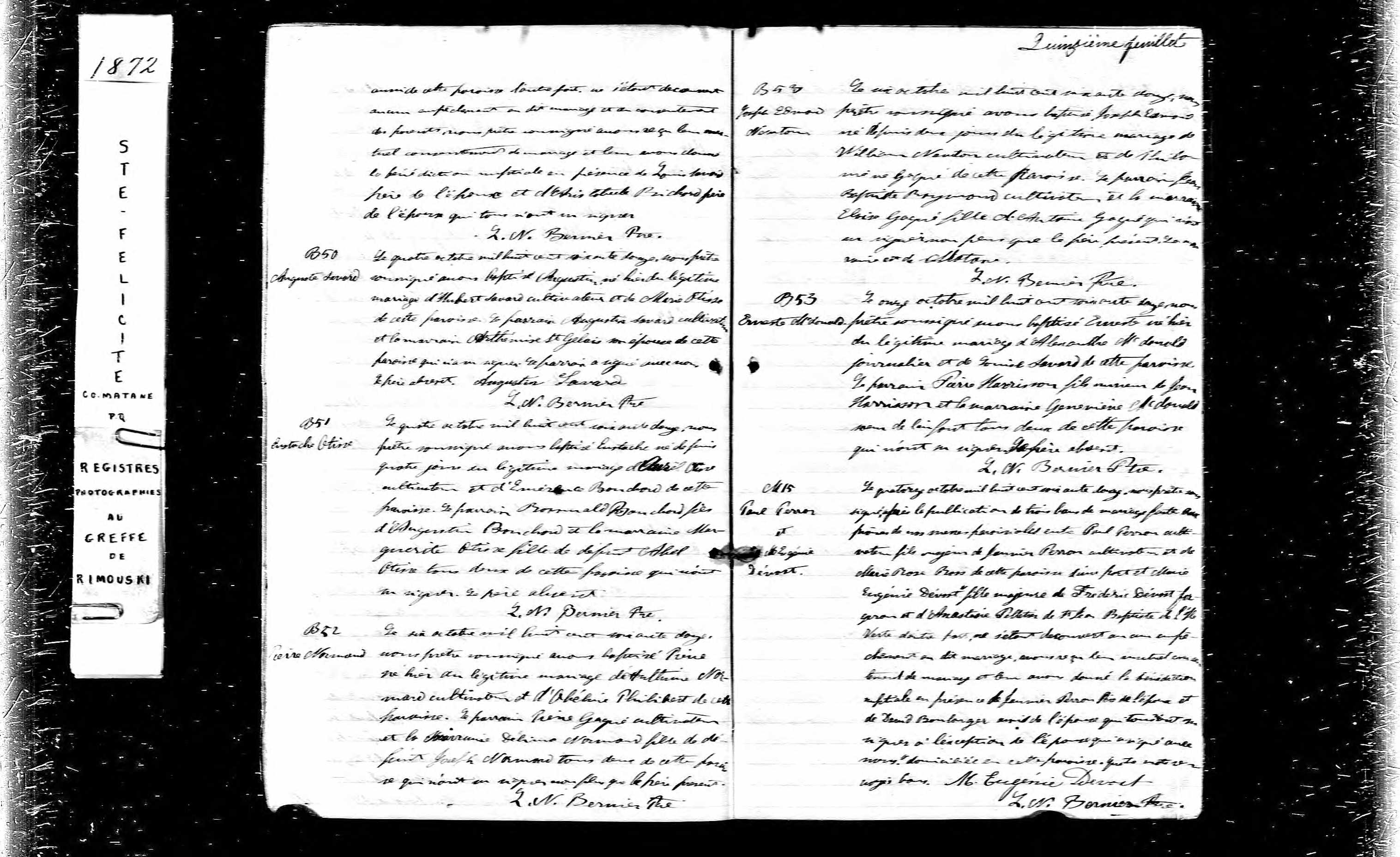 Acte de baptême