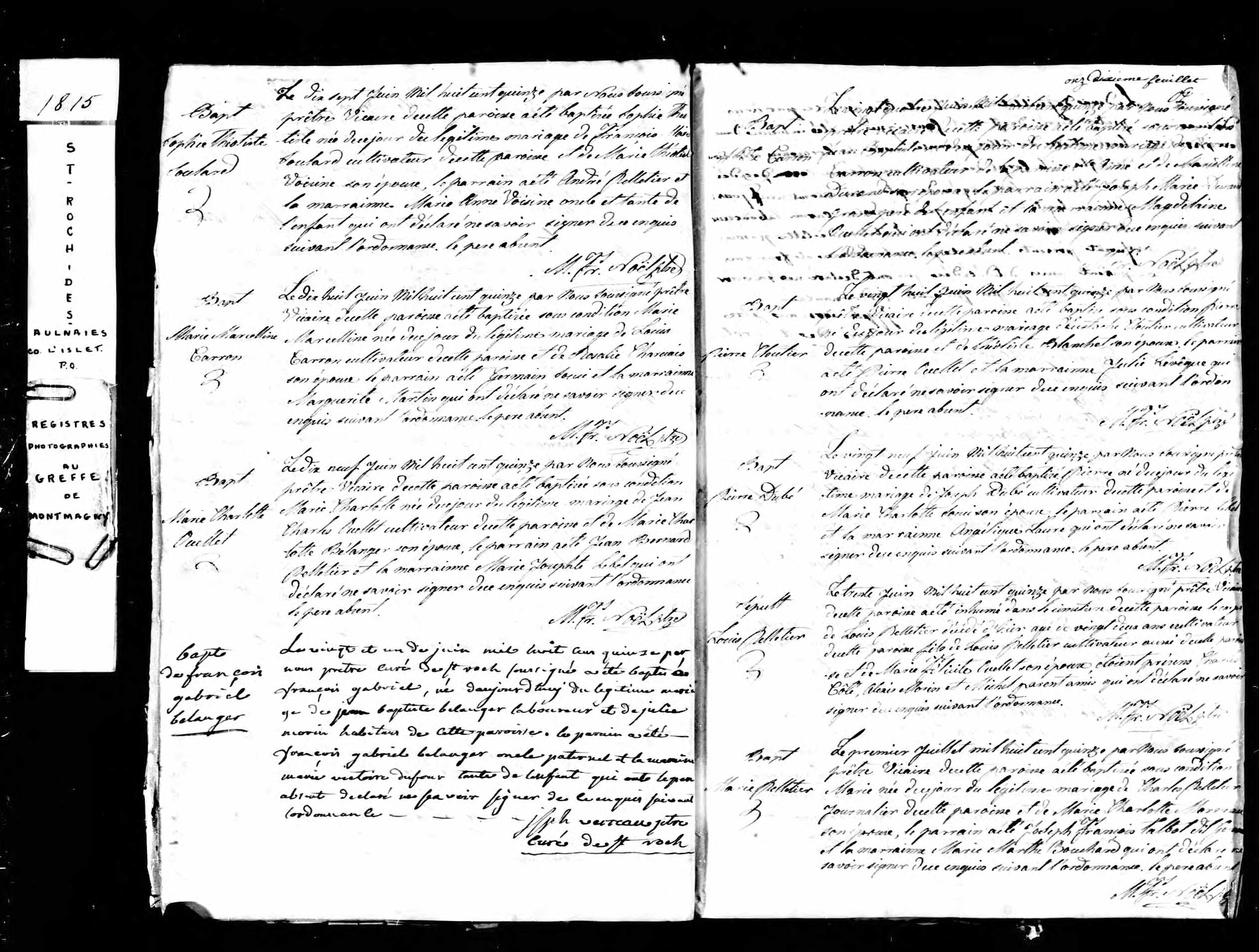 Acte de baptême