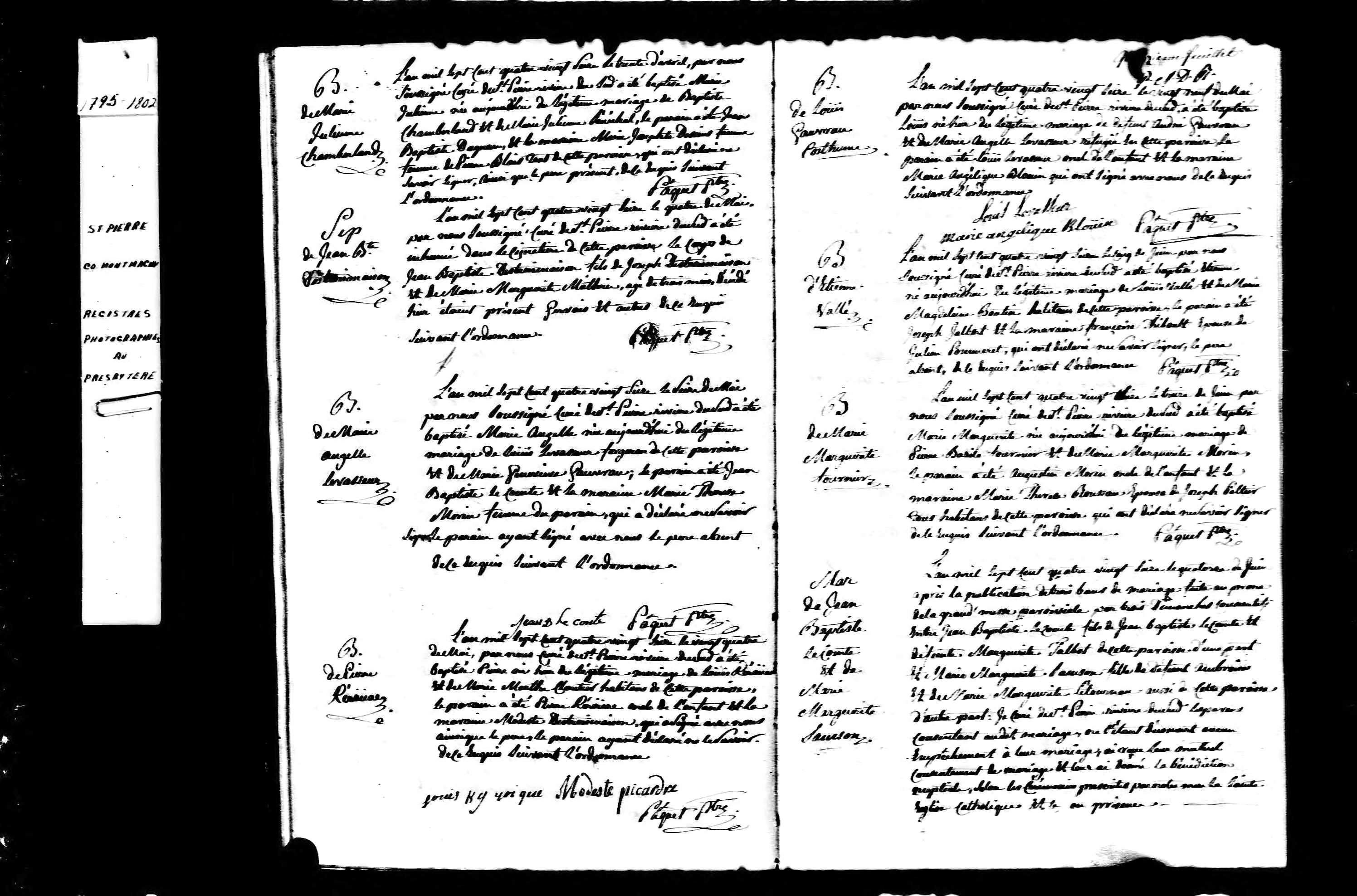 Acte de baptême