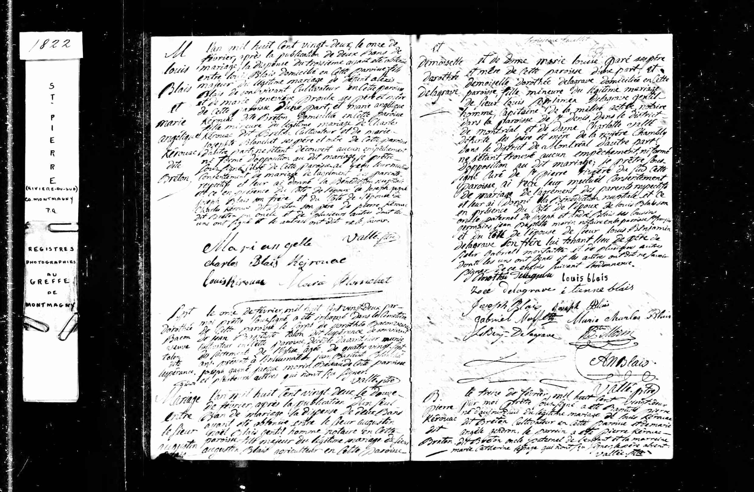 Acte de baptême Acte de baptême