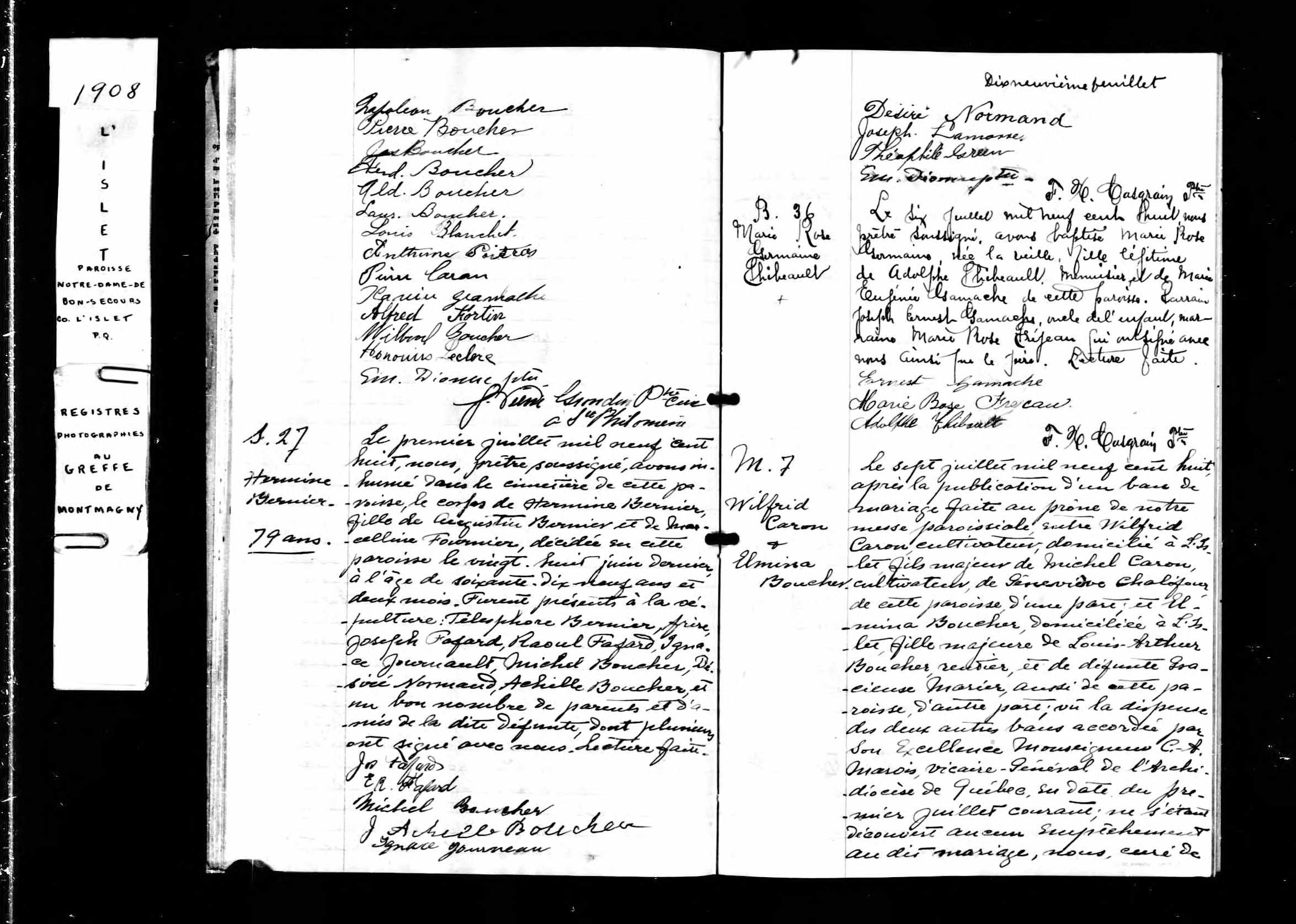  Acte de sépulture