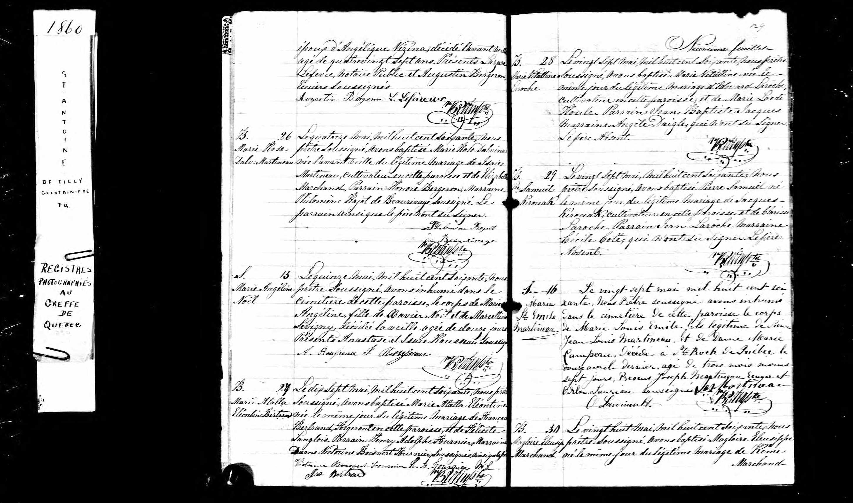 Acte de baptême Acte de baptême