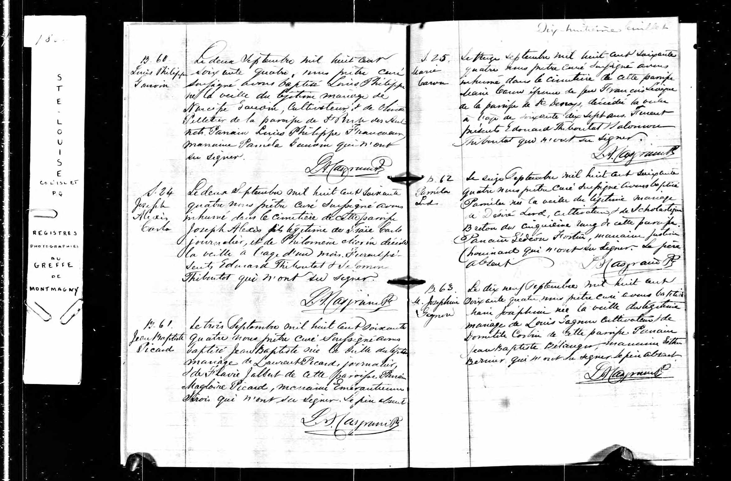 Acte de baptême