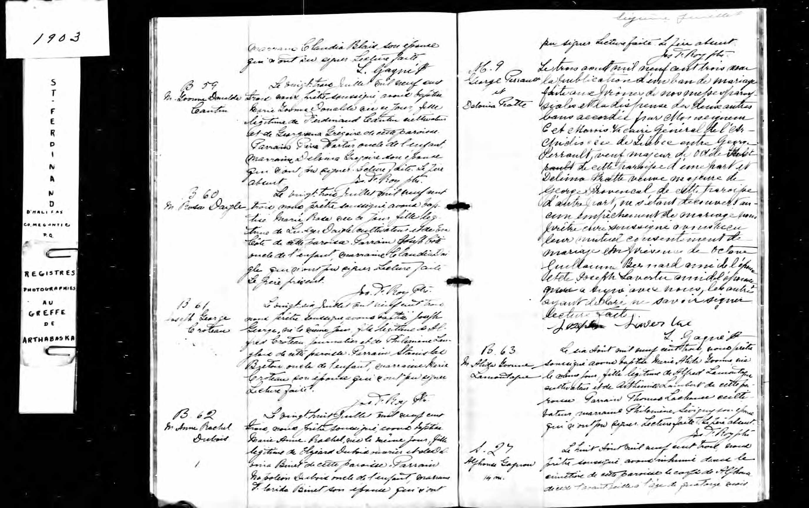 Acte de baptême