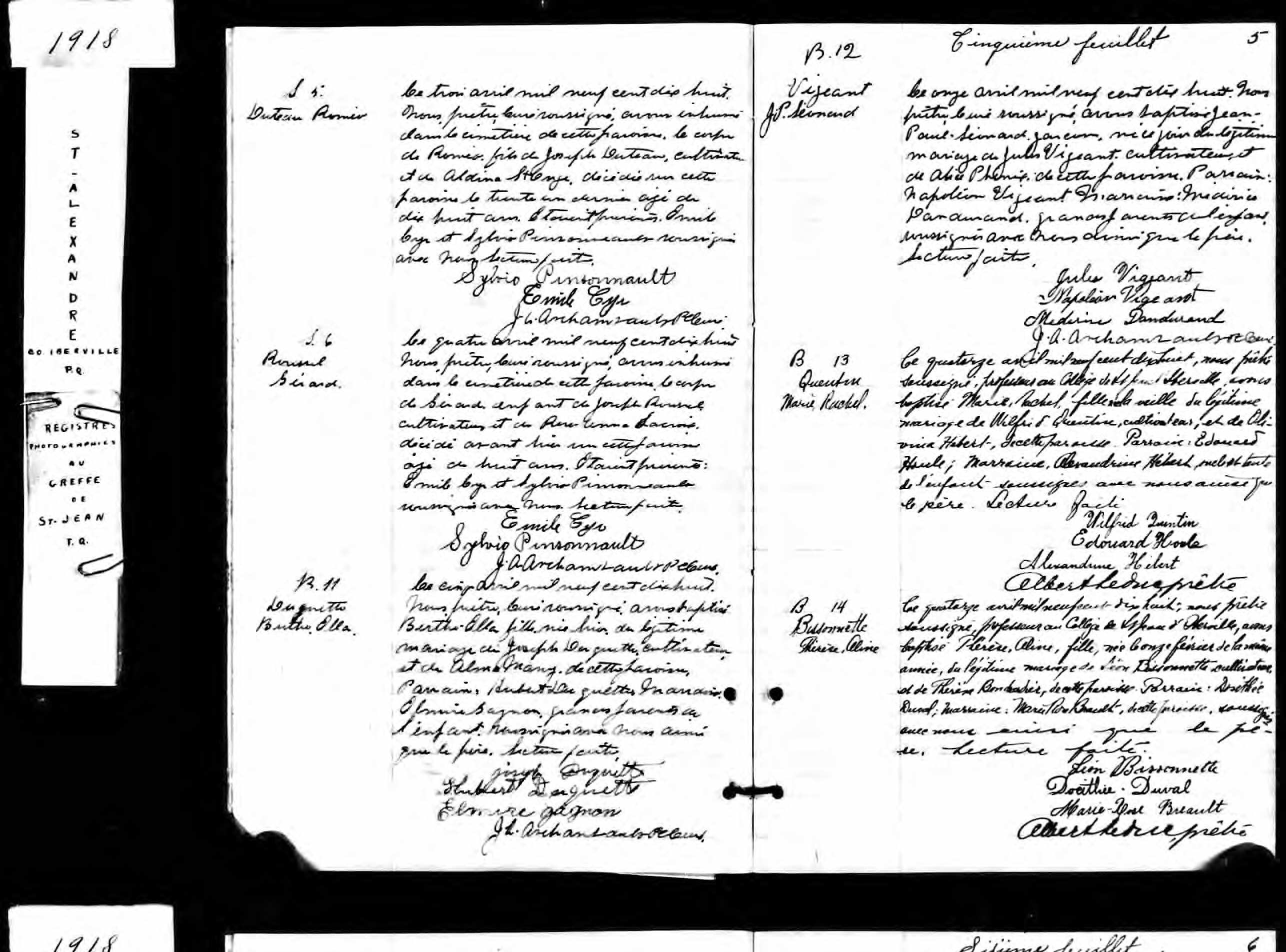 Acte de baptême