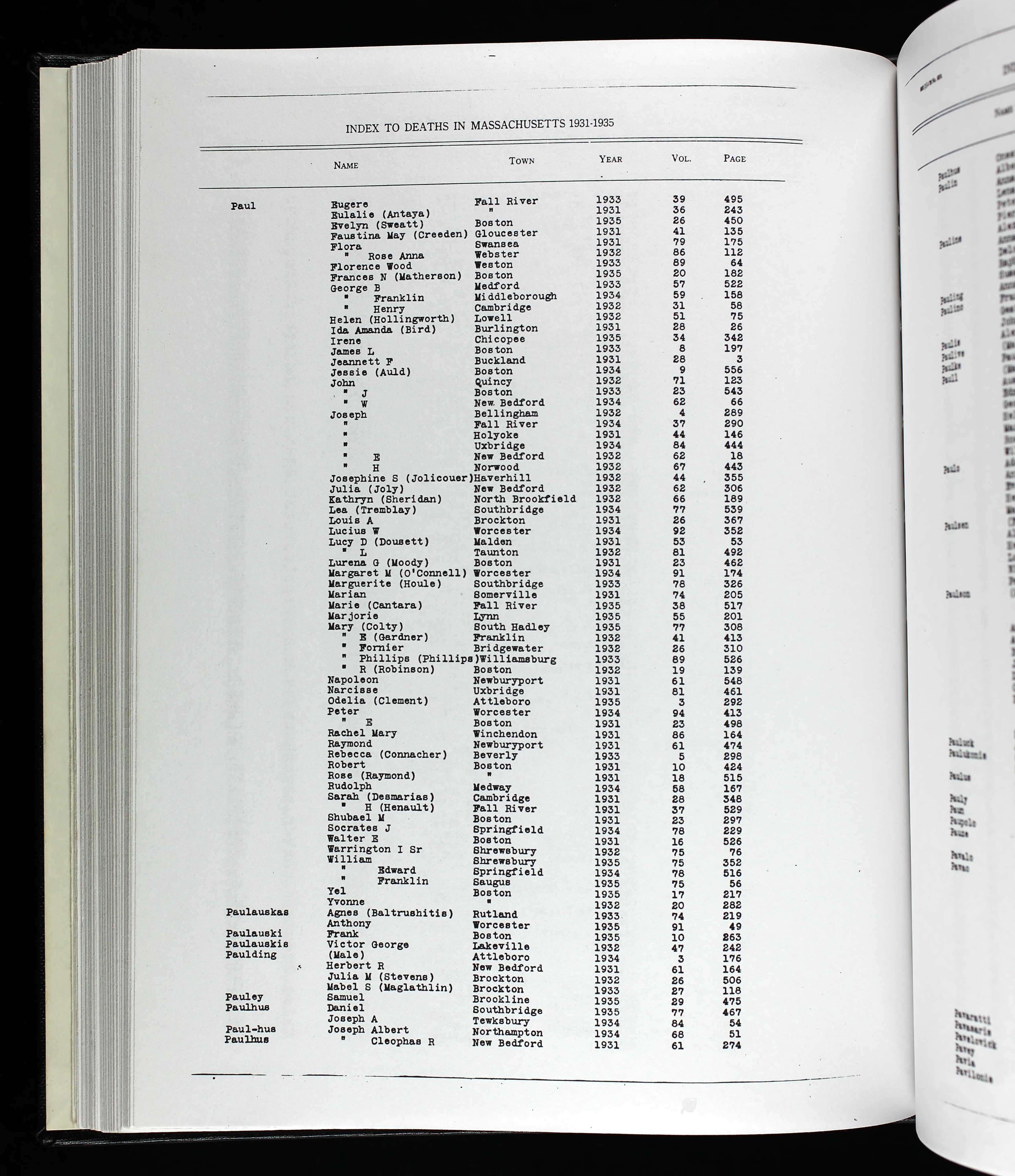 Enregistrement du décès