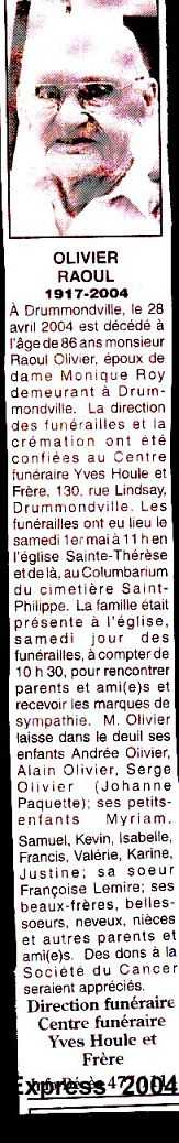 Nécrologie