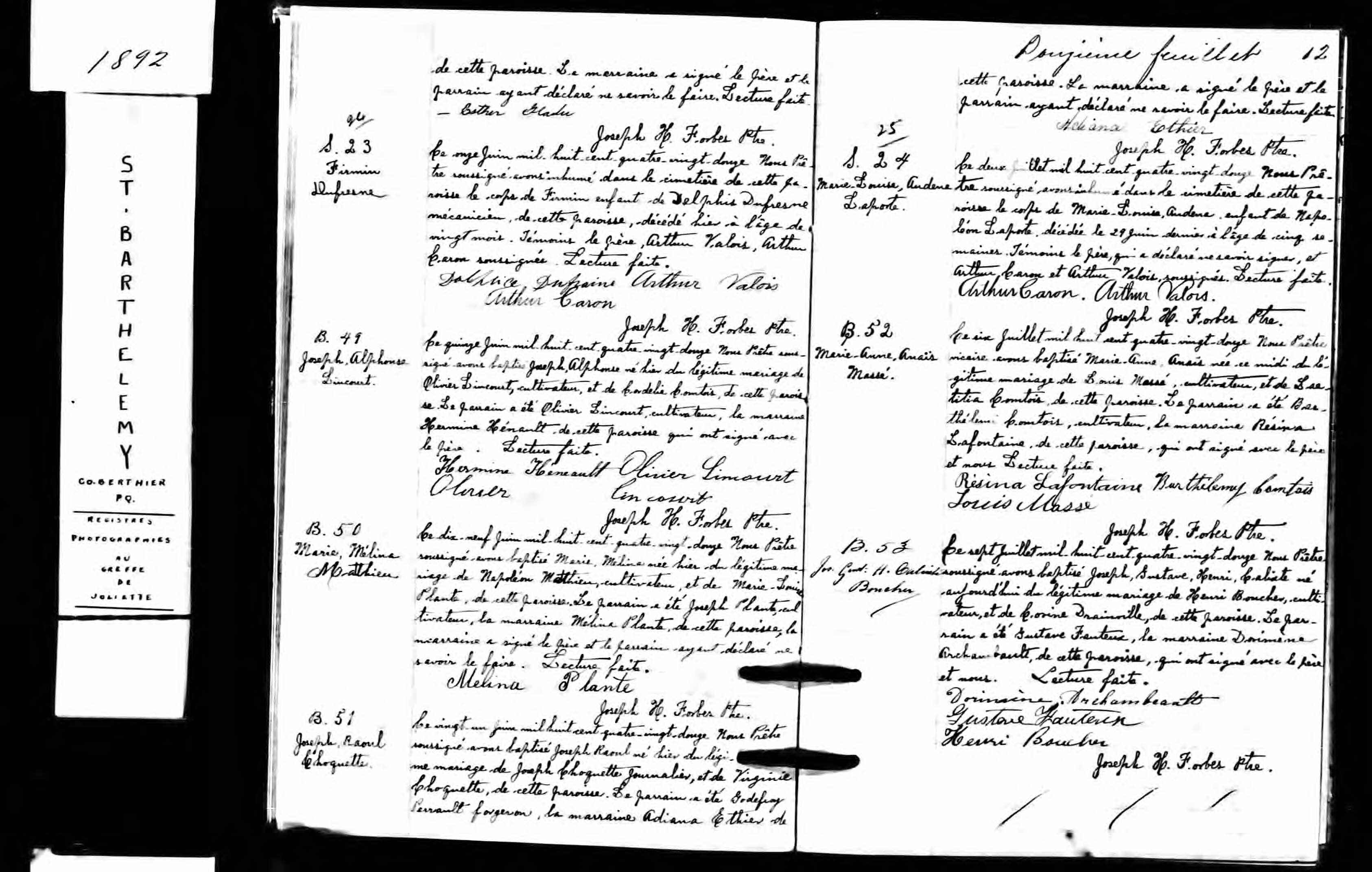 Acte de baptême