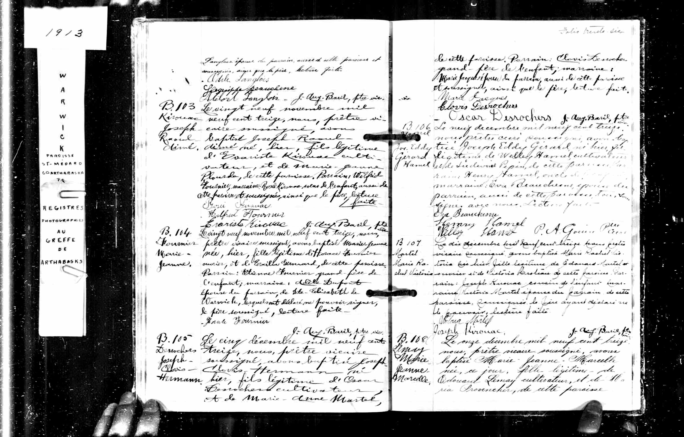 Acte de baptême