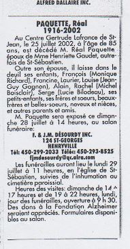 Nécrologie