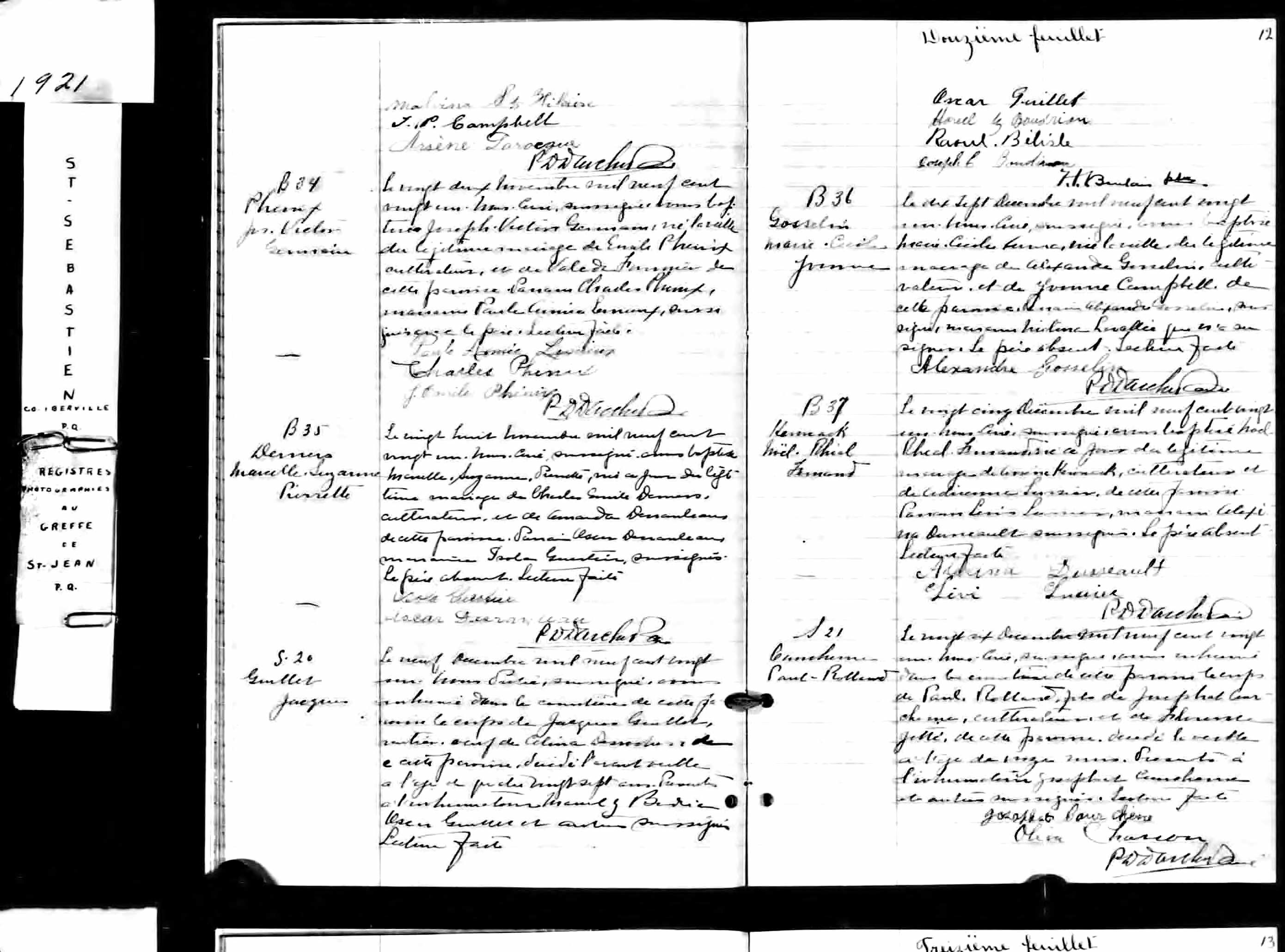 Acte de baptême