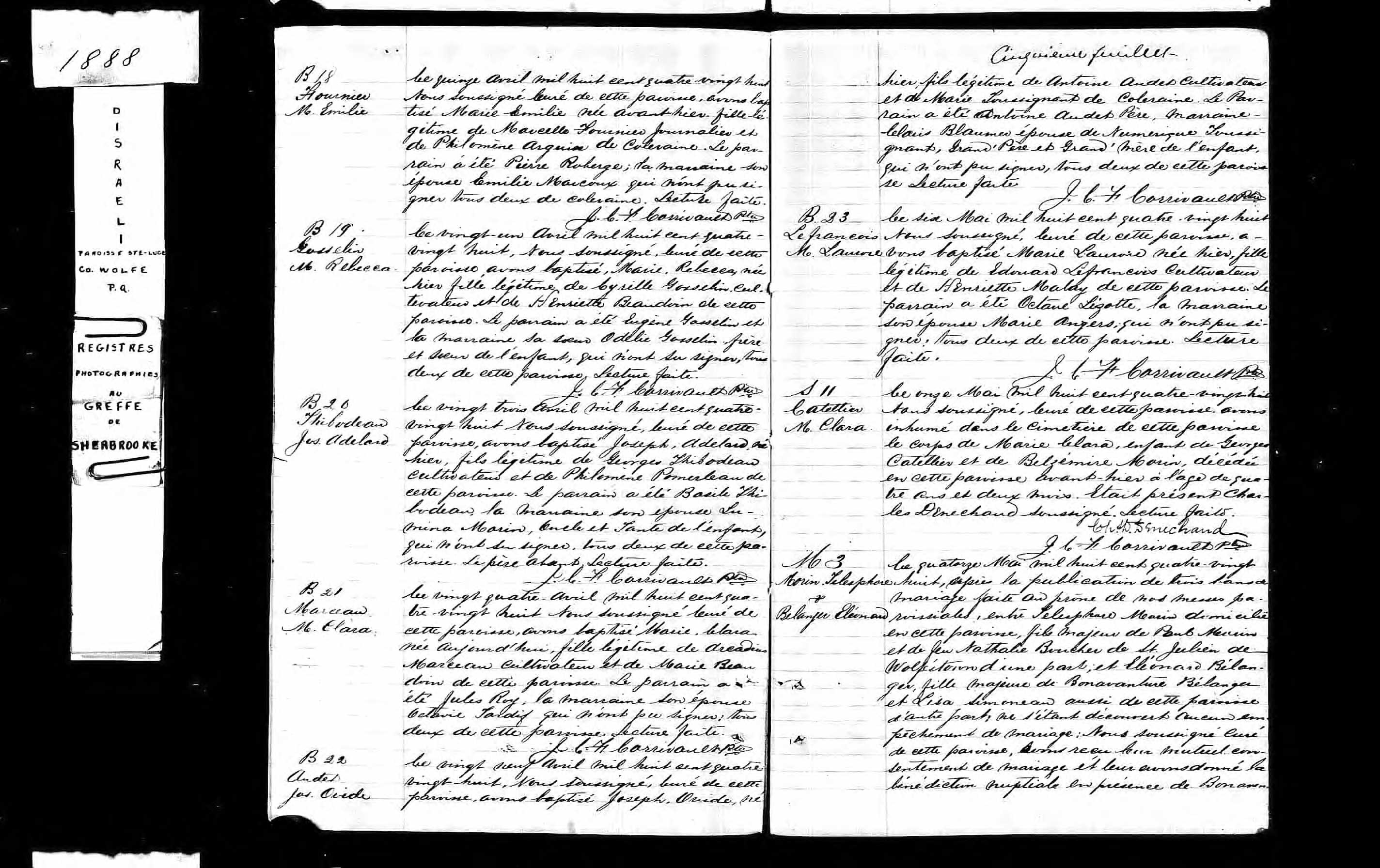 Acte de baptême