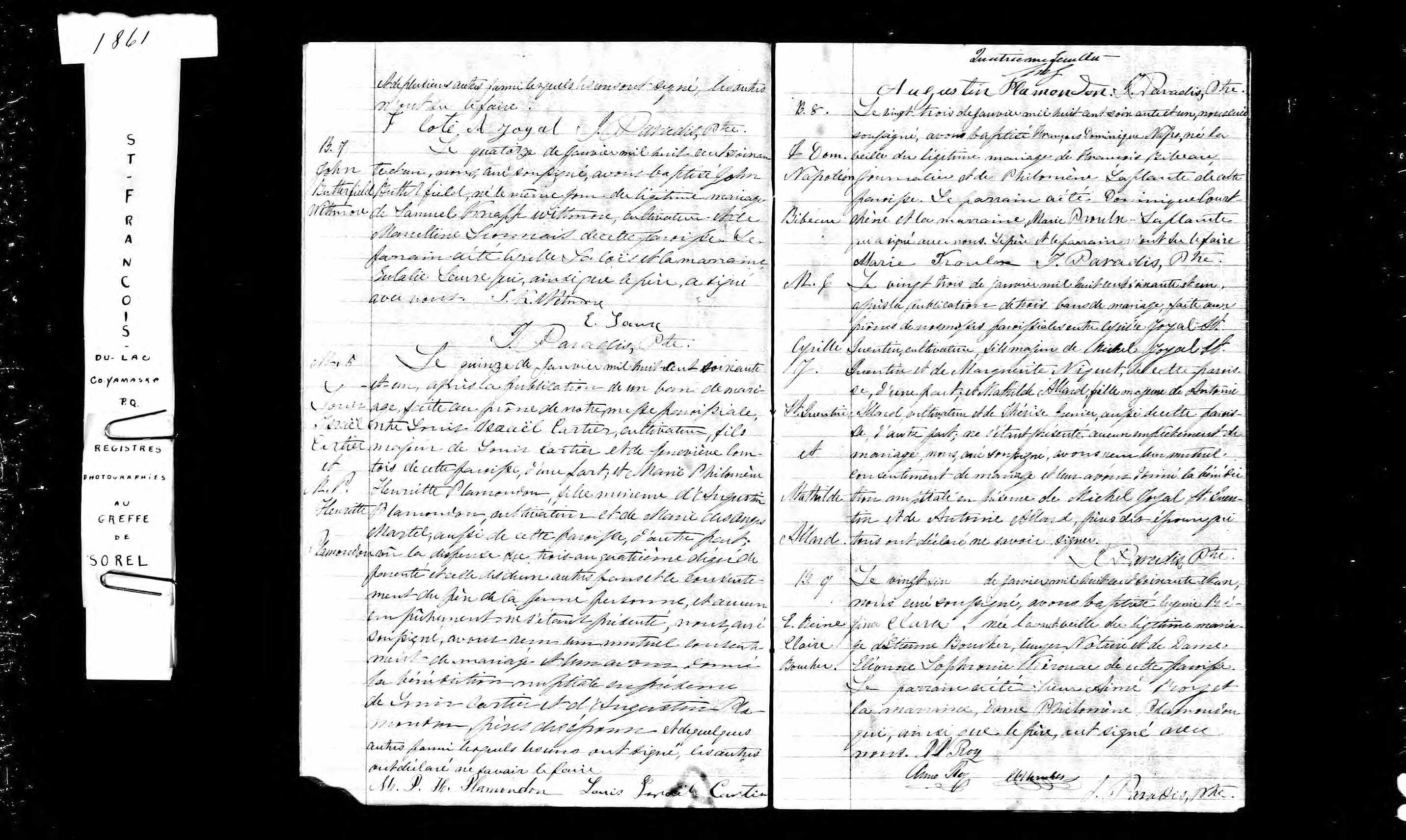 Acte de baptême