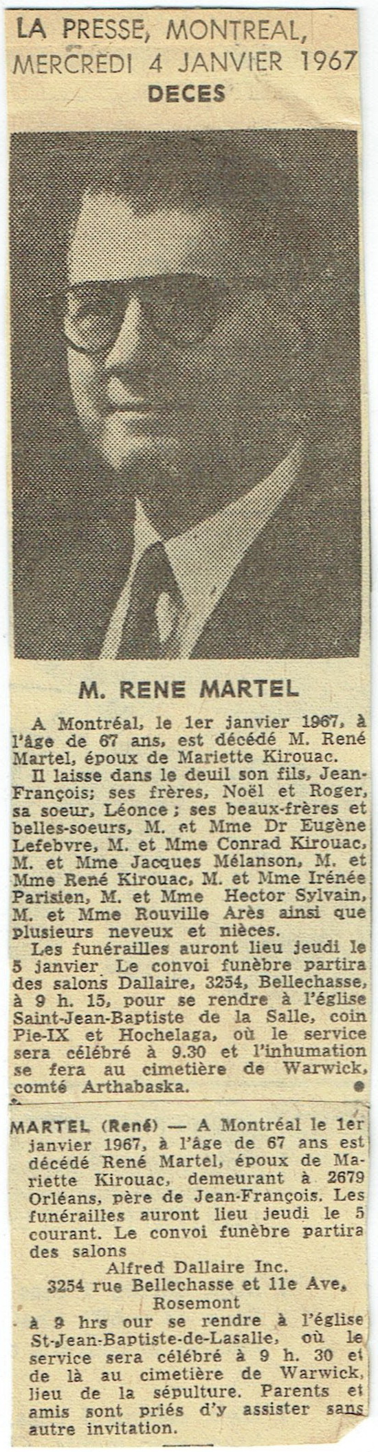 Nécrologie